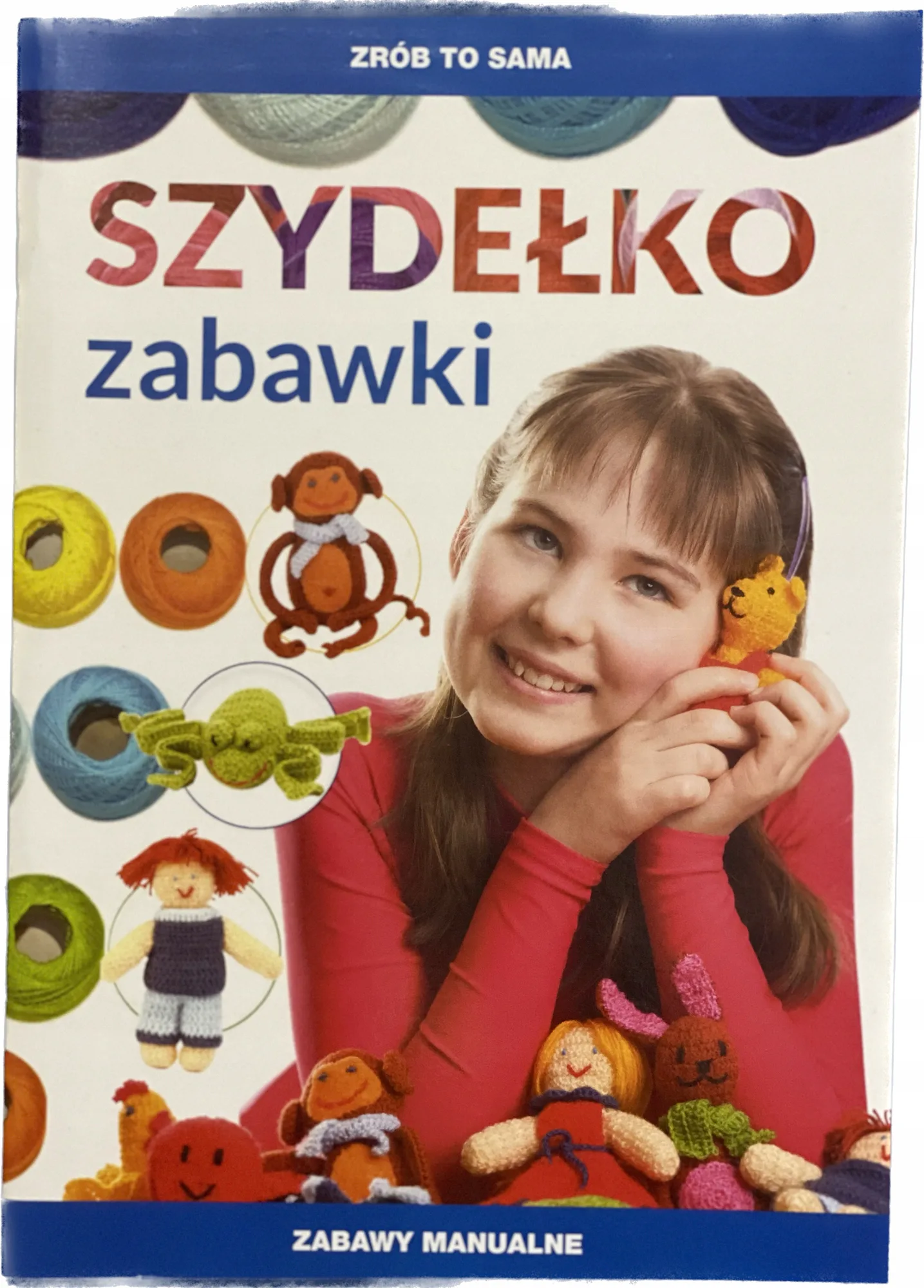 Okładka: Nauka szydełkowania dla dzieci szydełko zabawki