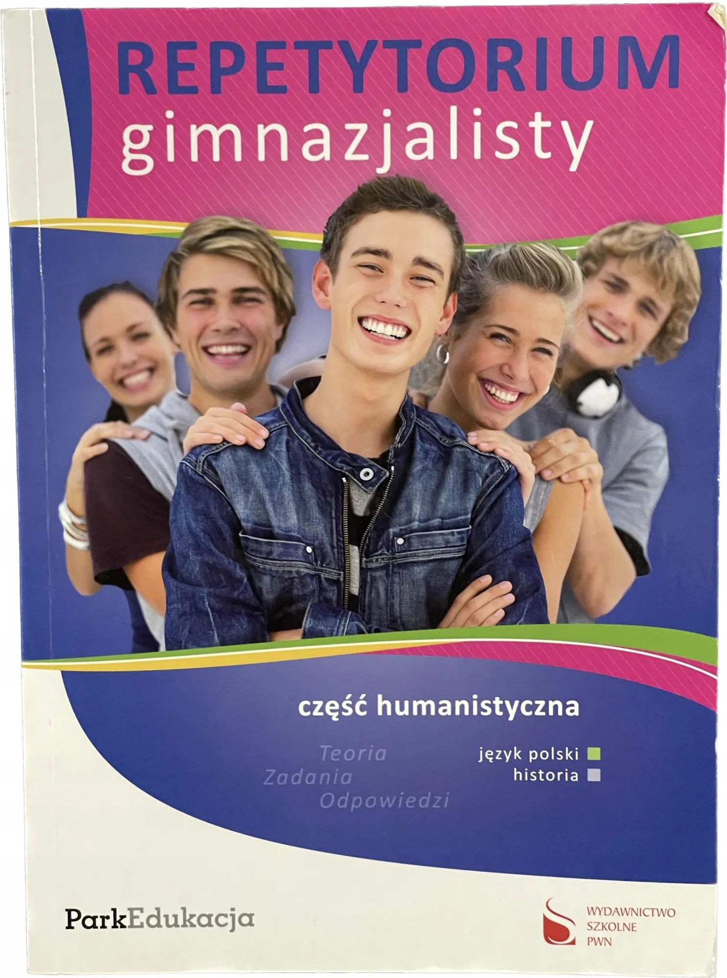 Okładka: Język polski historia repetytorium klasa 8 ściąga
