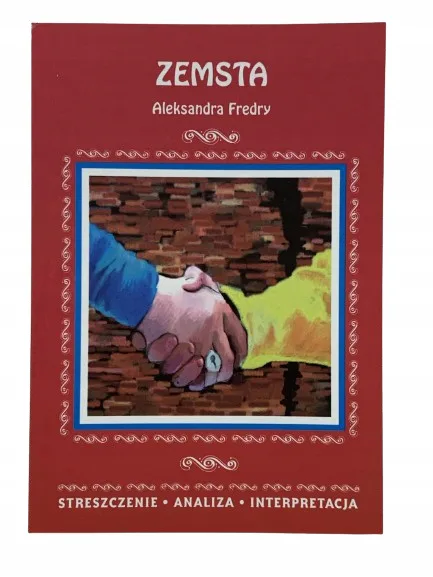 Okładka: ZEMSTA STRESZCZENIE opracowanie ściąga BRYK