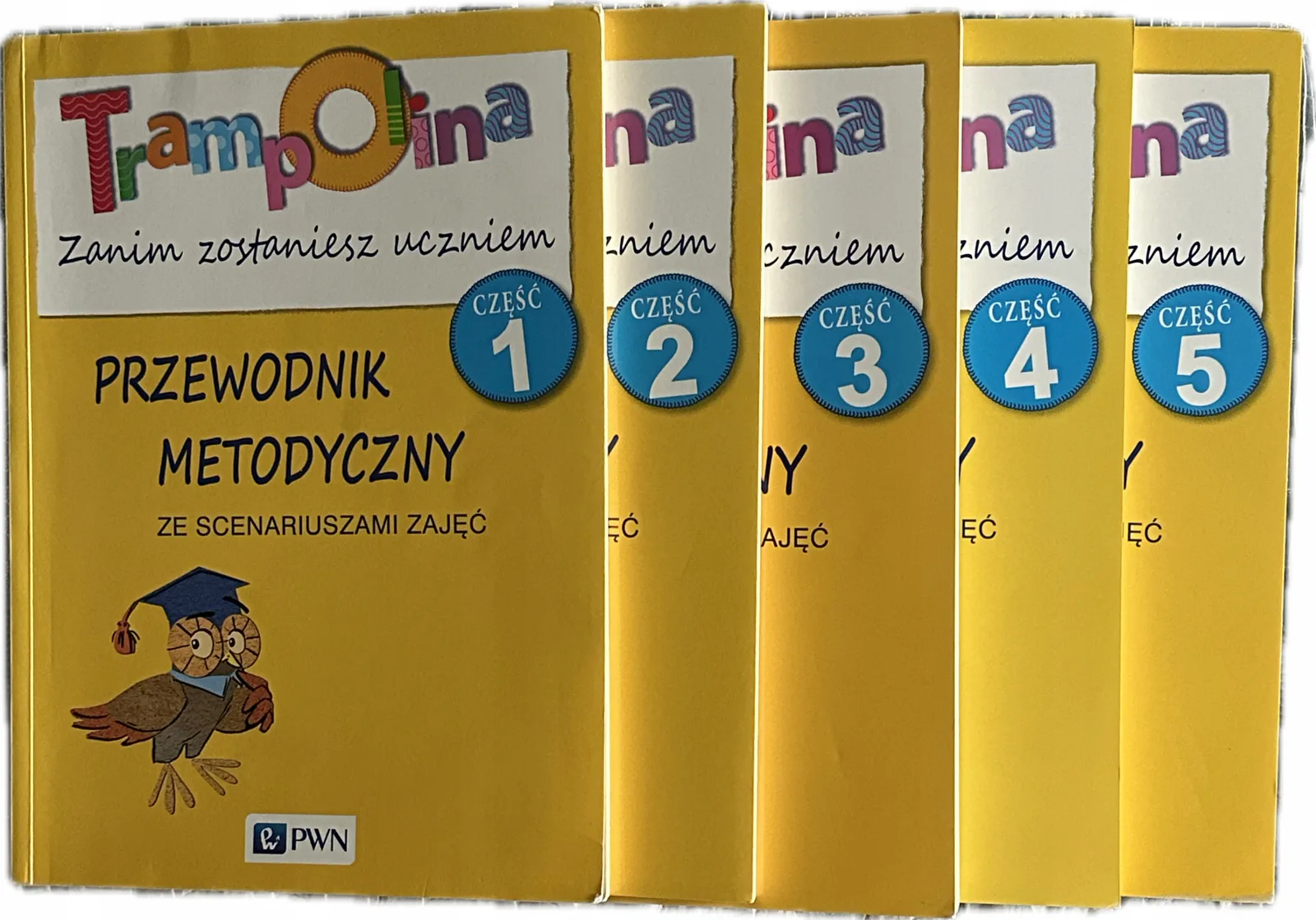 Okładka: Sześciolatki książka nauczyciela przewodnik metodyczny Trampolina komplet