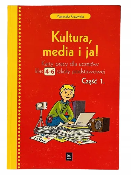 Okładka: KARTY PRACY KLASA 4 5 6 WSIP Kultura i Media