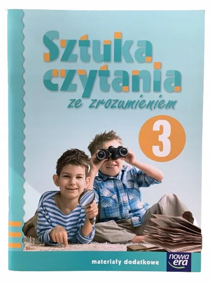 Okładka: Sprawdziany CZYTANIE ze zrozumieniem klasa 3 Nowa Era Sztuka czytania