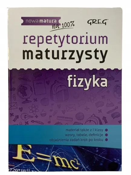 Okładka: FIZYKA ściąga liceum repetytorium matura LO bryk