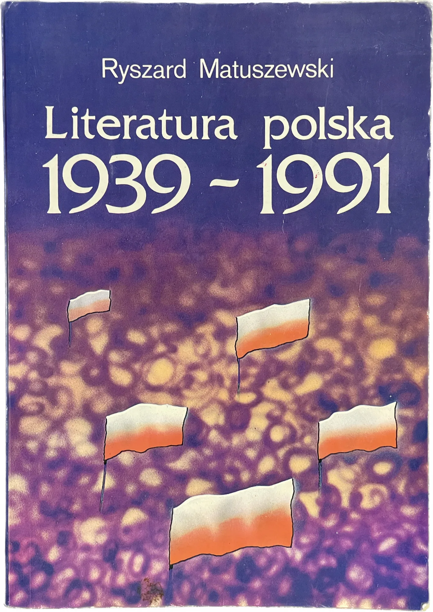Okładka: Literatura polska 1939-1991 opracowania ściąga LO