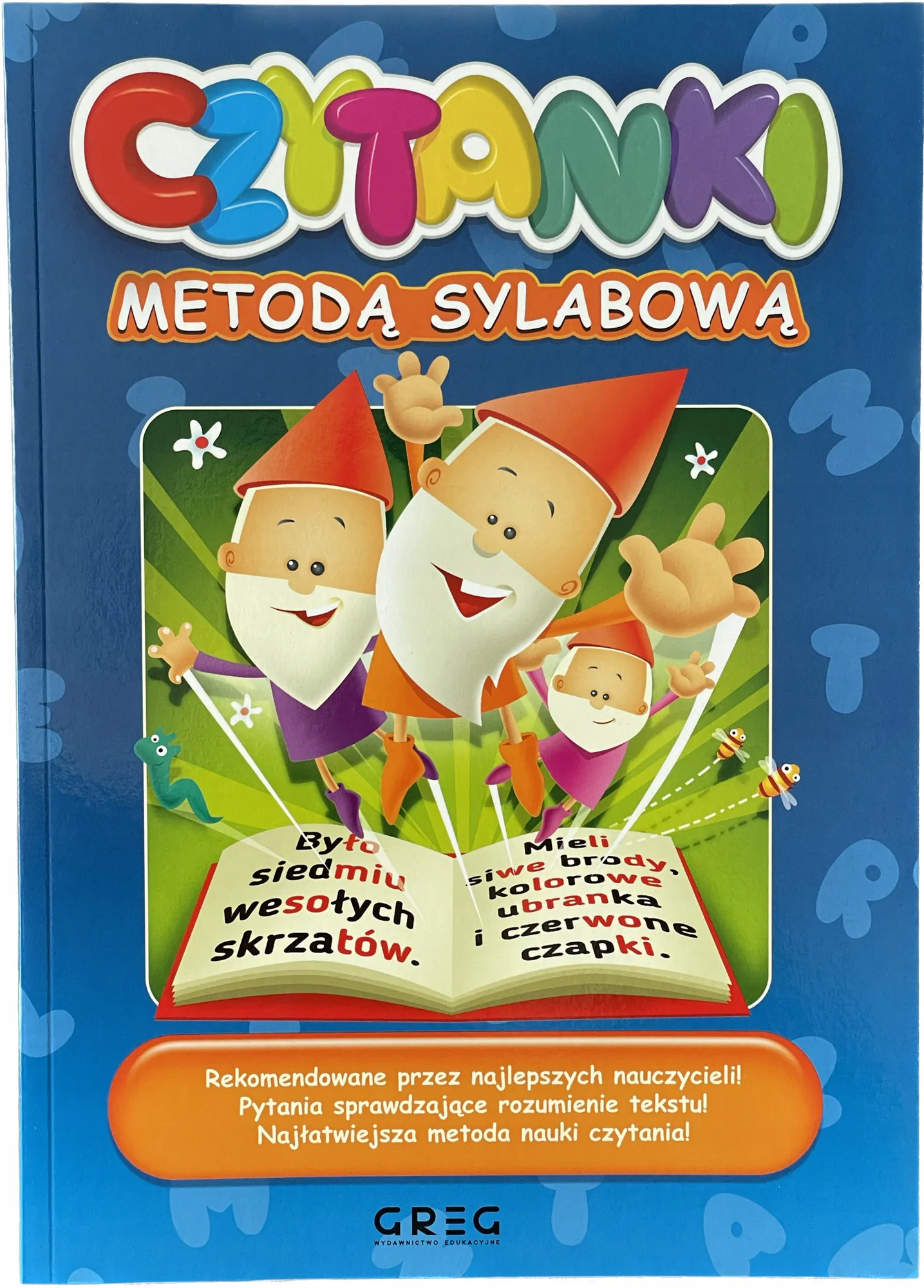 Okładka: Elementarz czytanki metoda sylabowa nauka czytania