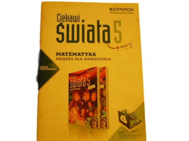 Okładka: MATEMATYKA CIEKAWI ŚWIATA 5 sprawdziany OPERON