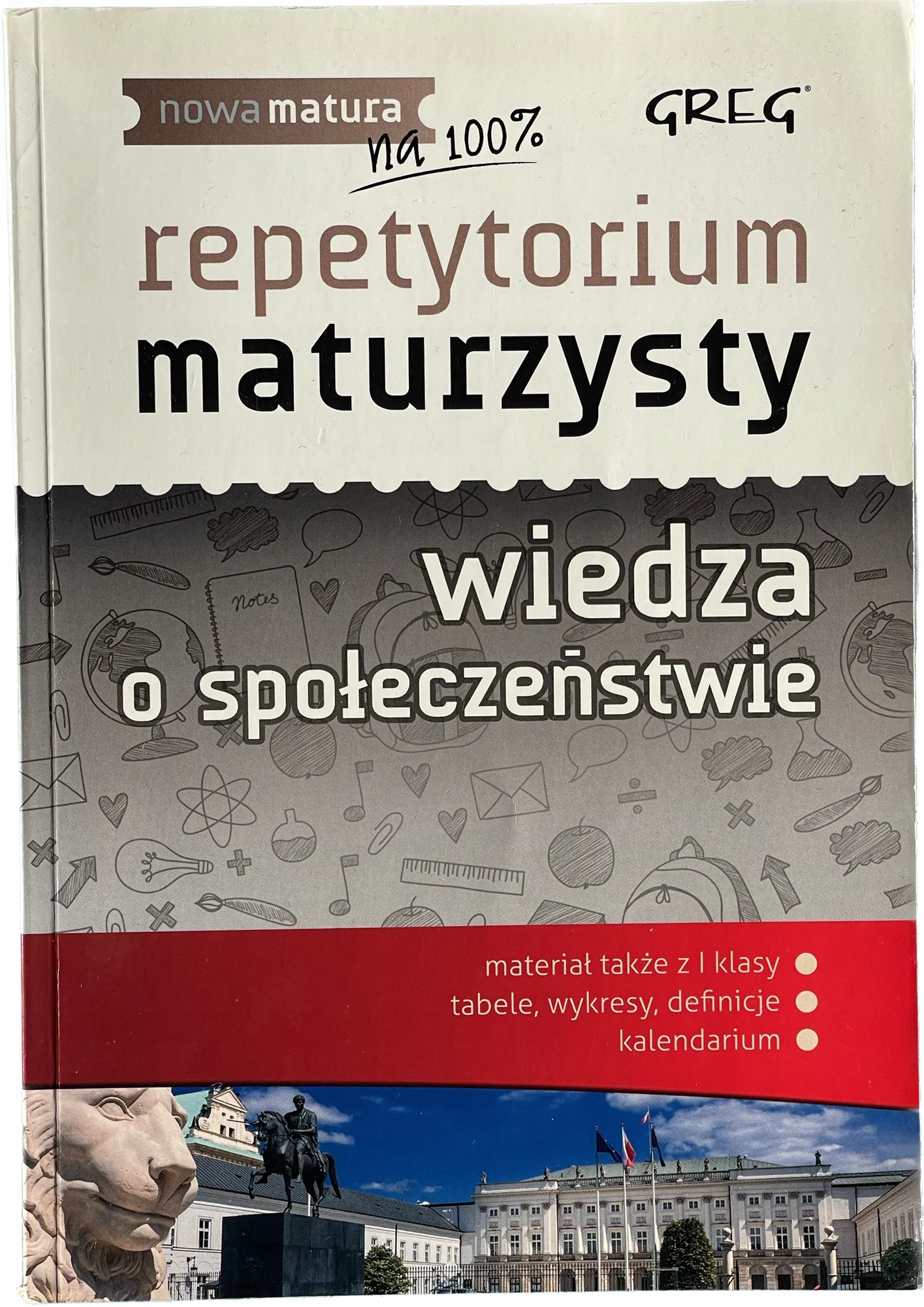 Okładka: Repetytorium maturzysty WIEDZA o społeczeństwie