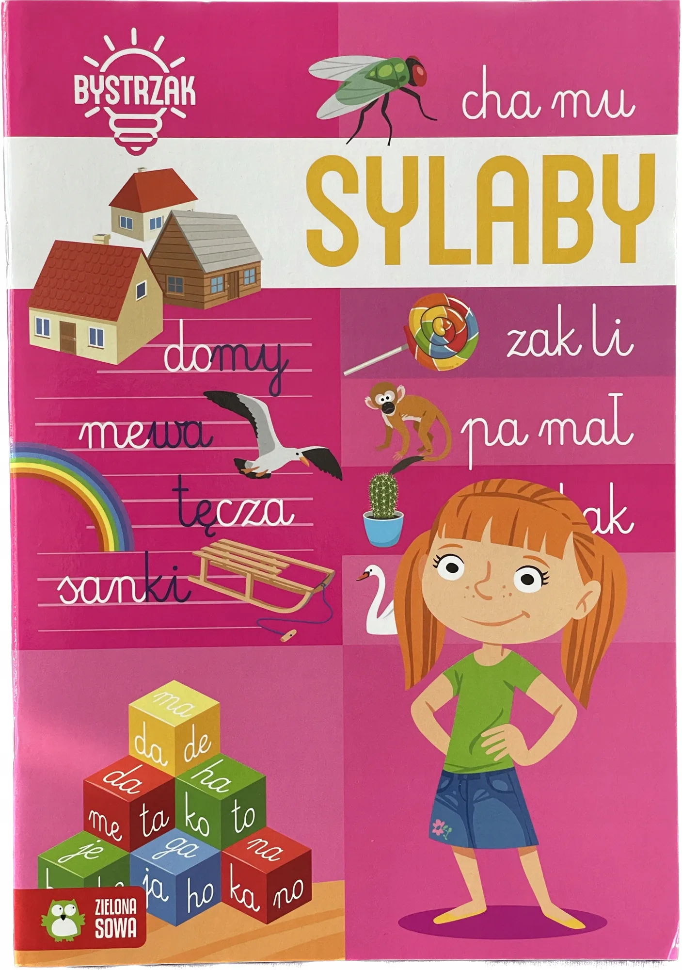 Okładka: SYLABY nauka sylabowania 5 6 LAT Z NAKLEJKAMI A4
