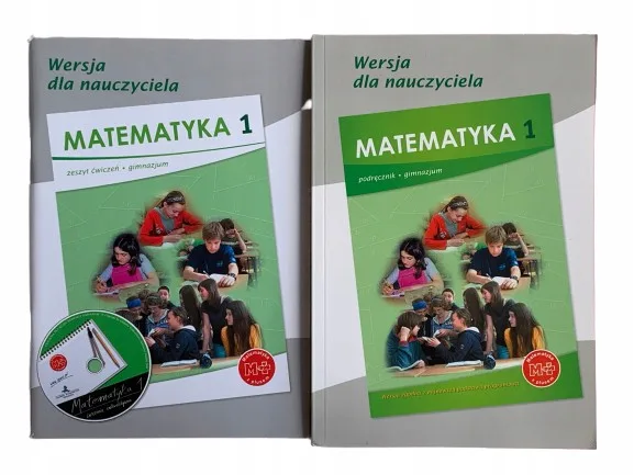 Okładka: MATEMATYKA Z PLUSEM 1 KSIĄZKA NAUCZYCIELA KOMP