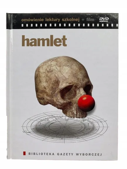 Okładka: HAMLET OMÓWIENIE LEKTURY SZKOLNEJ + DVD