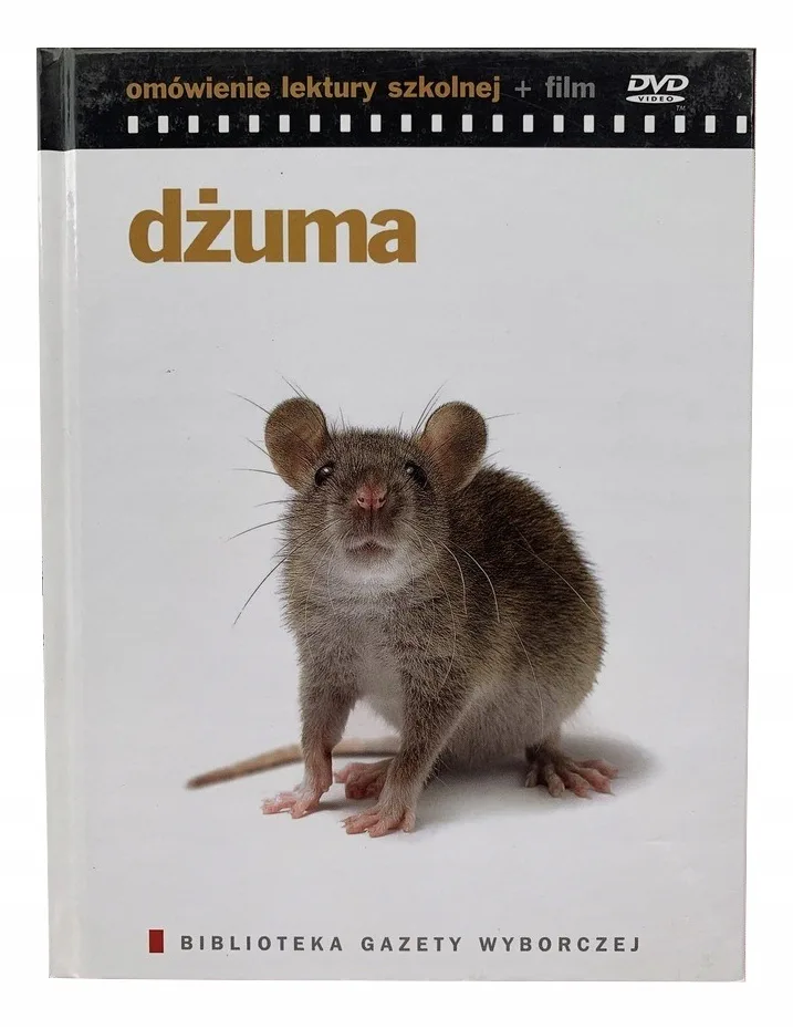 Okładka: DŻUMA OMÓWIENIE LEKTURY SZKOLNEJ + DVD