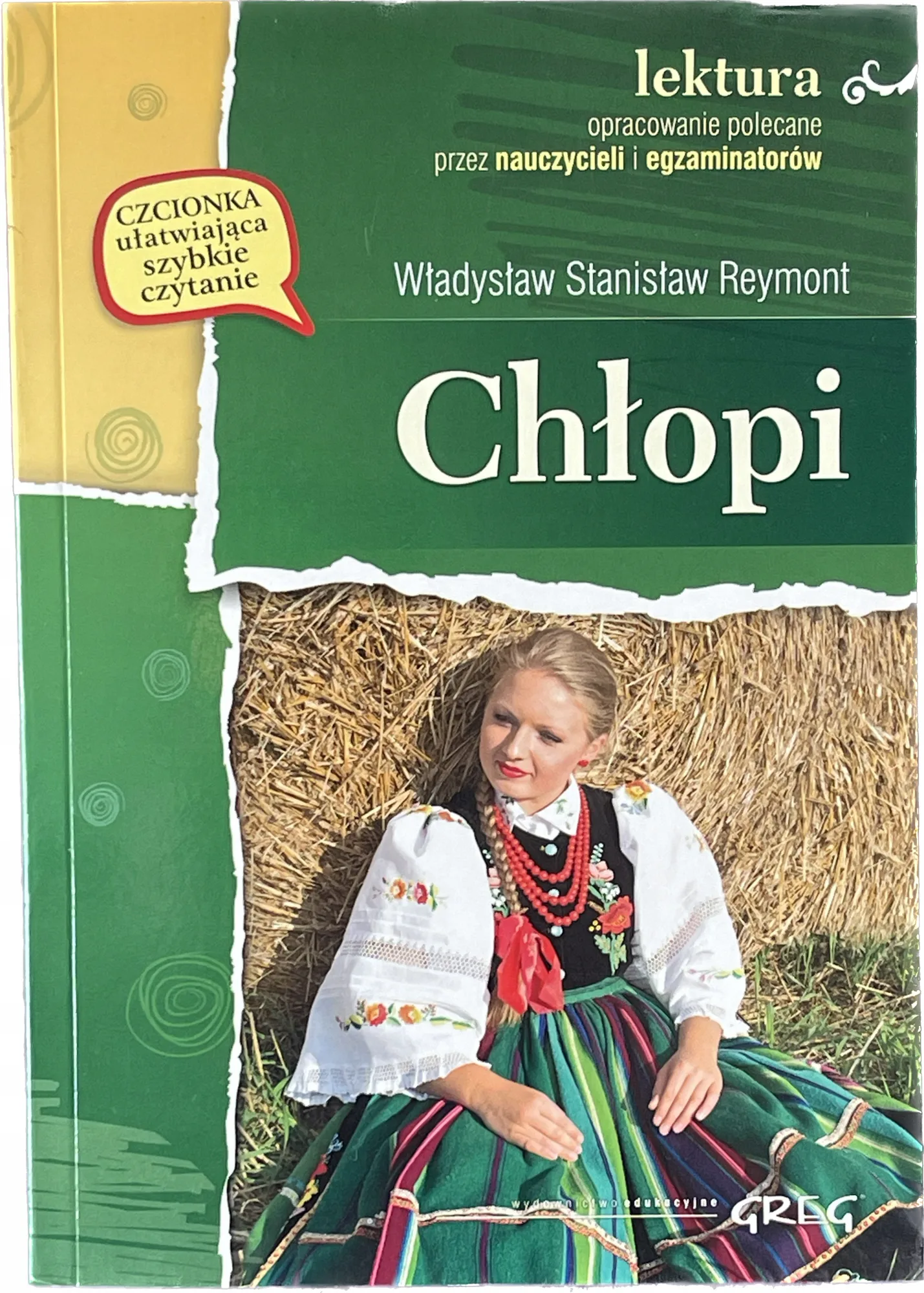 Okładka: CHŁOPI BOLESŁAW PRUS -- lektura z opracowaniem