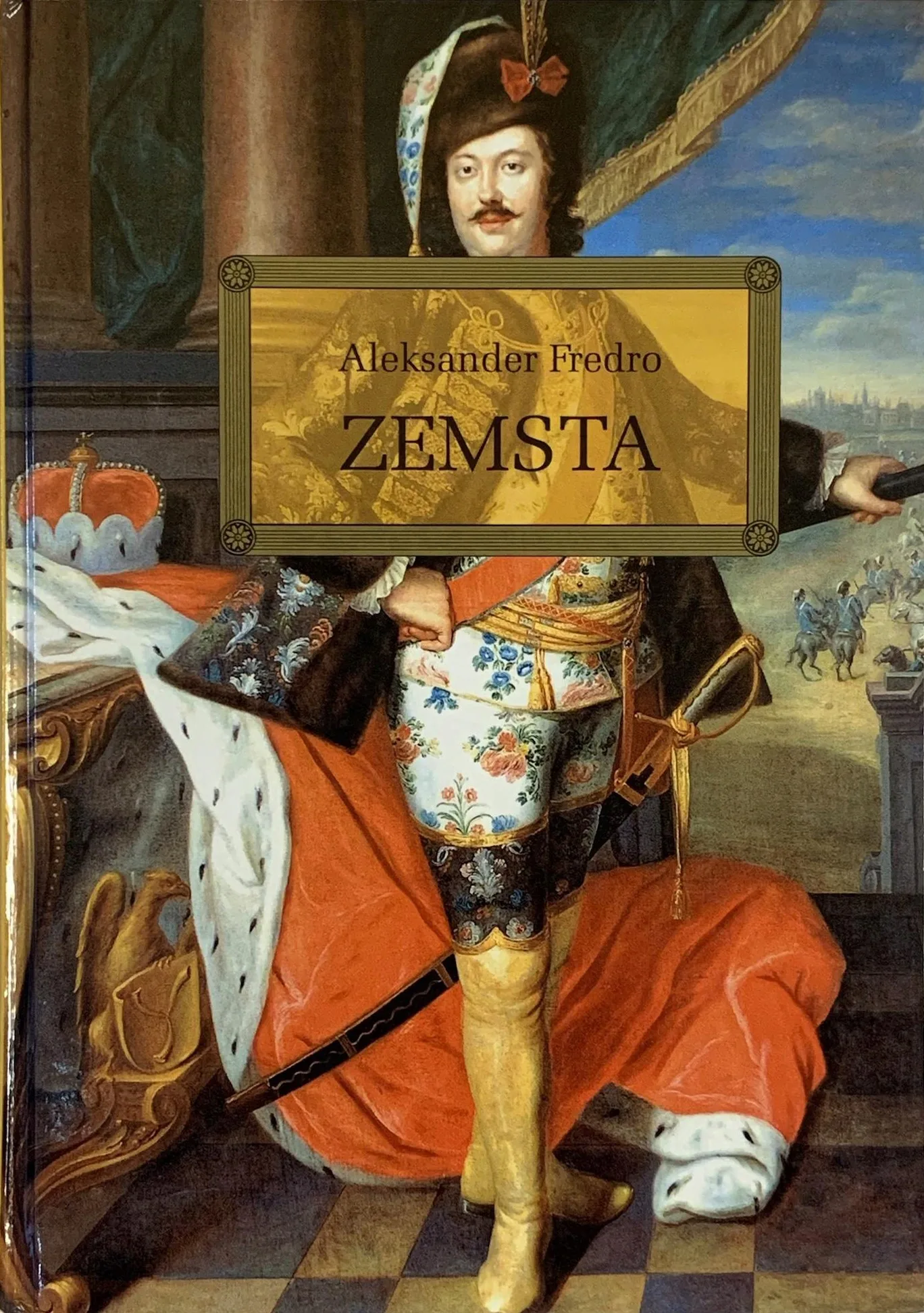 Okładka: Zemsta Aleksander Fredro lektura z opracowaniem