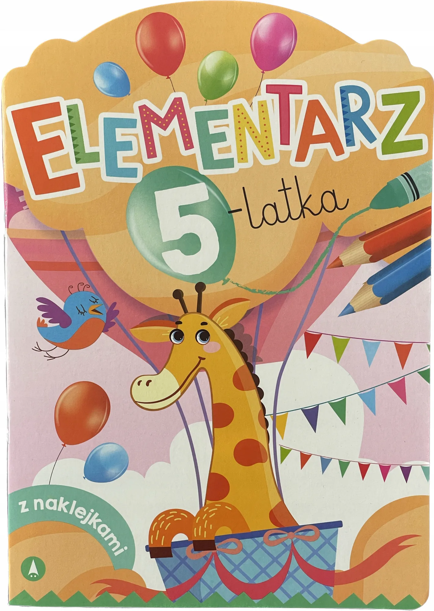 Okładka: Elementarz z naklejkami 5 LATKA EDUKACYJNA