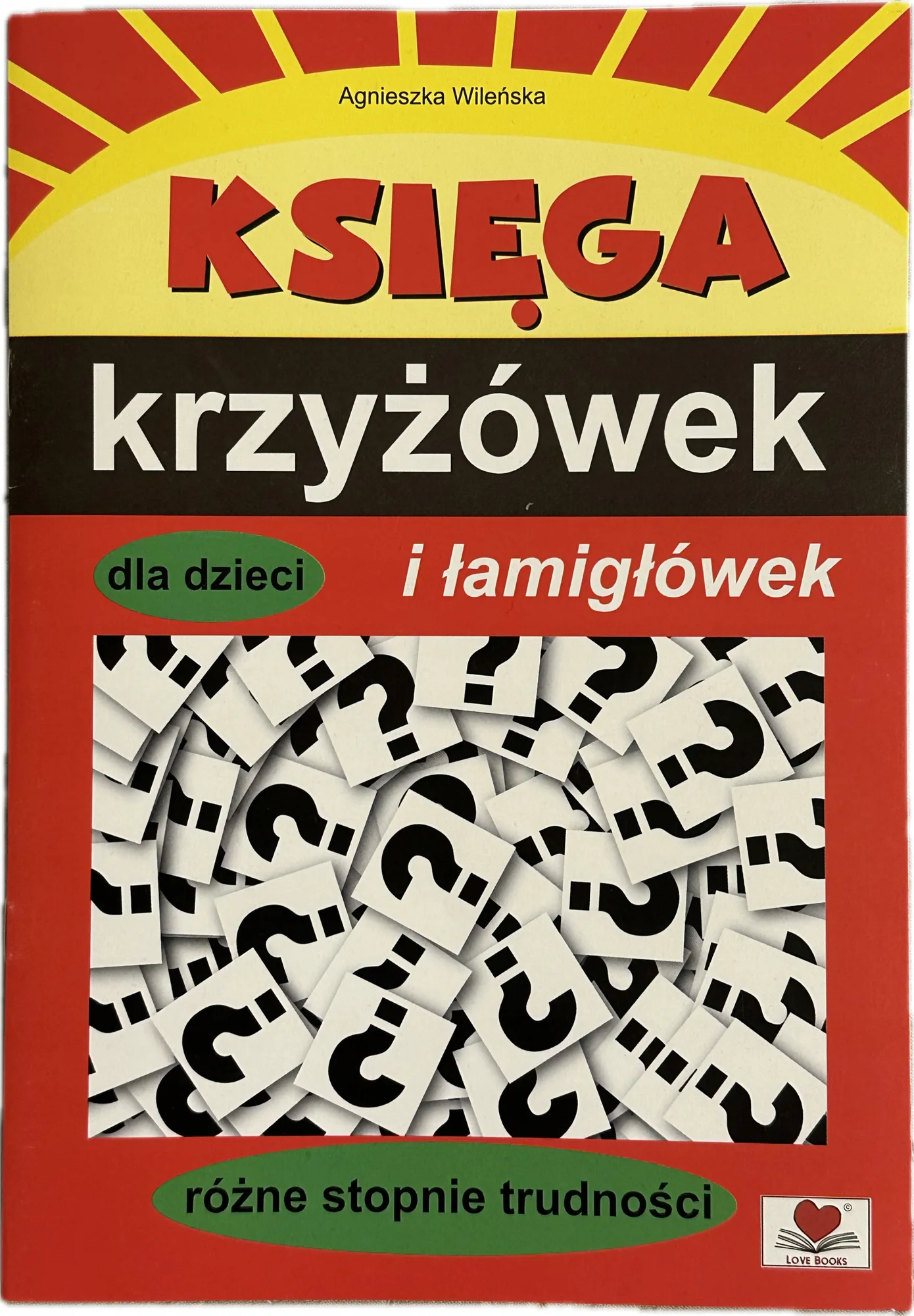 Okładka: Łamigłowki i krzyżówki dla dzieci kodowanie kolorowanki