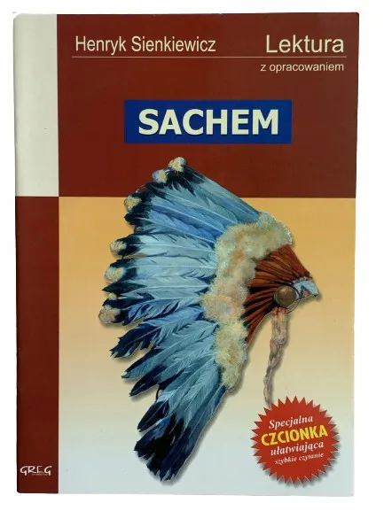 Okładka: SACHEM Sienkiewicz lektura z opracowaniem