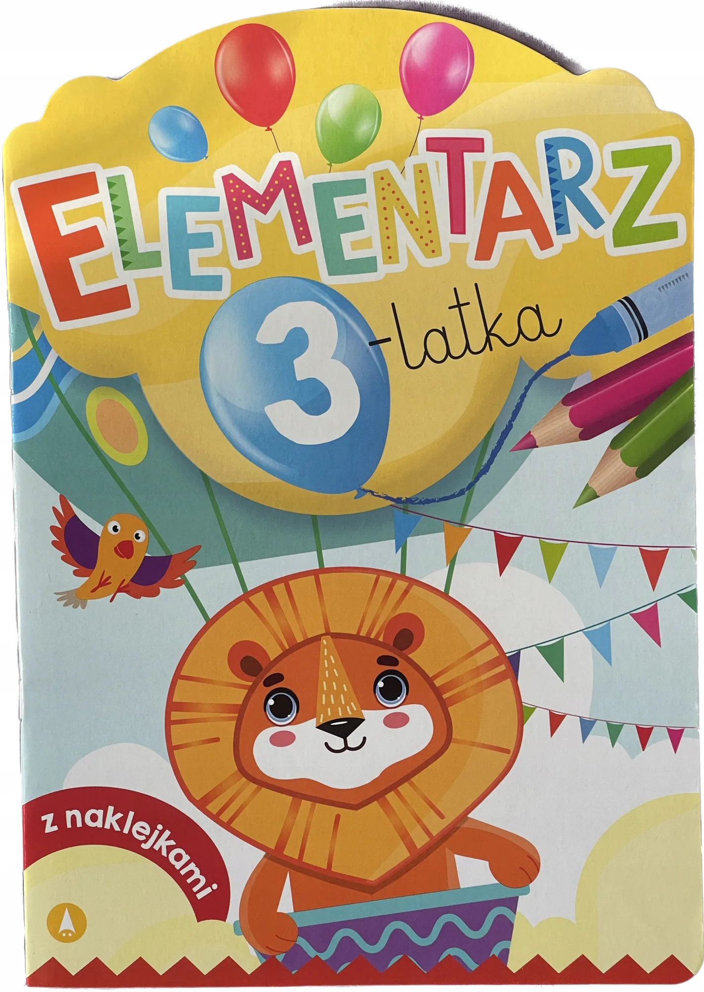Okładka: Elementarz z naklejkami 3 LATKA EDUKACYJNA
