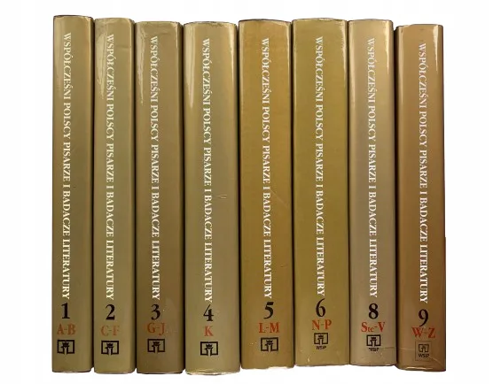 Okładka: WSPÓŁCZEŚNI POLSCY PISARZE i BADACZE LITERATURY 8T