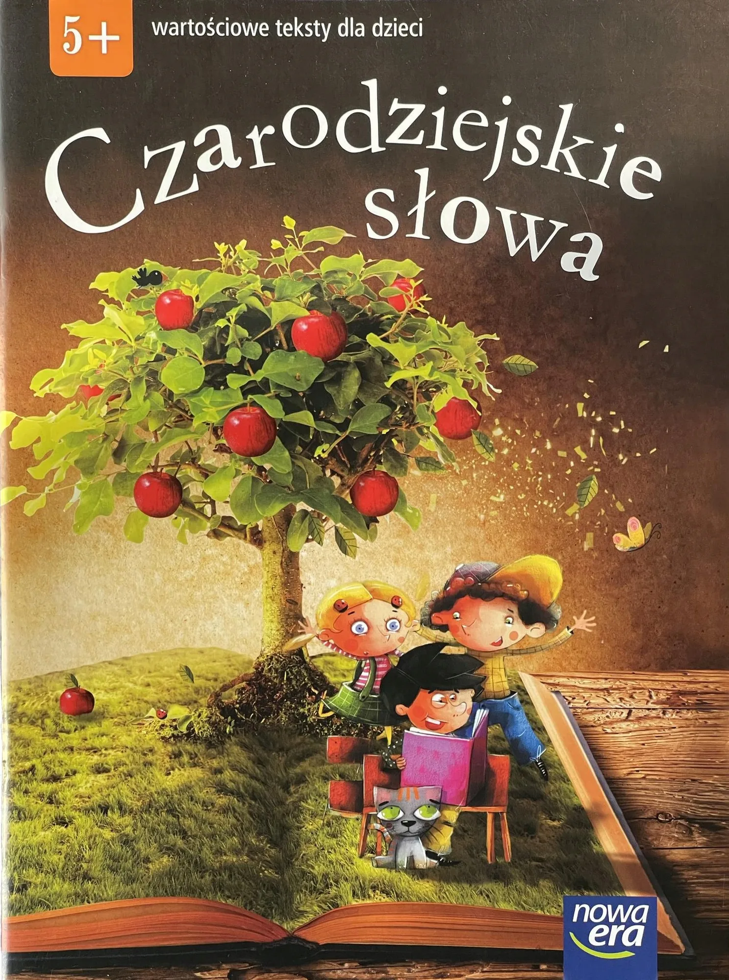 Okładka: Czarodziejskie słowa - teksty dla dzieci od 5 lat