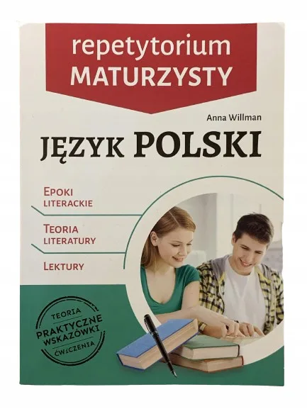 Okładka: Język polski liceum repetytorium ściąga matura