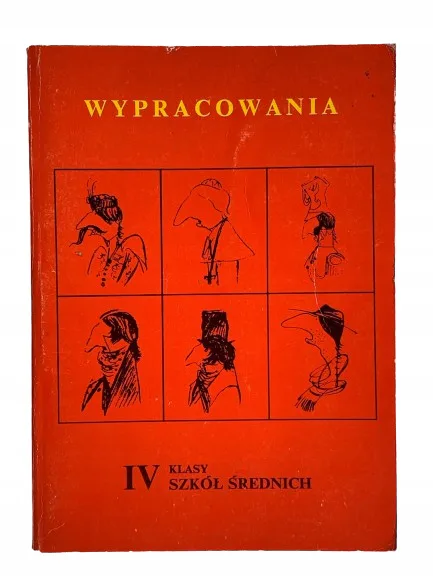 Okładka: WYPRACOWANIA liceum wzory język polski KLASA 3 4