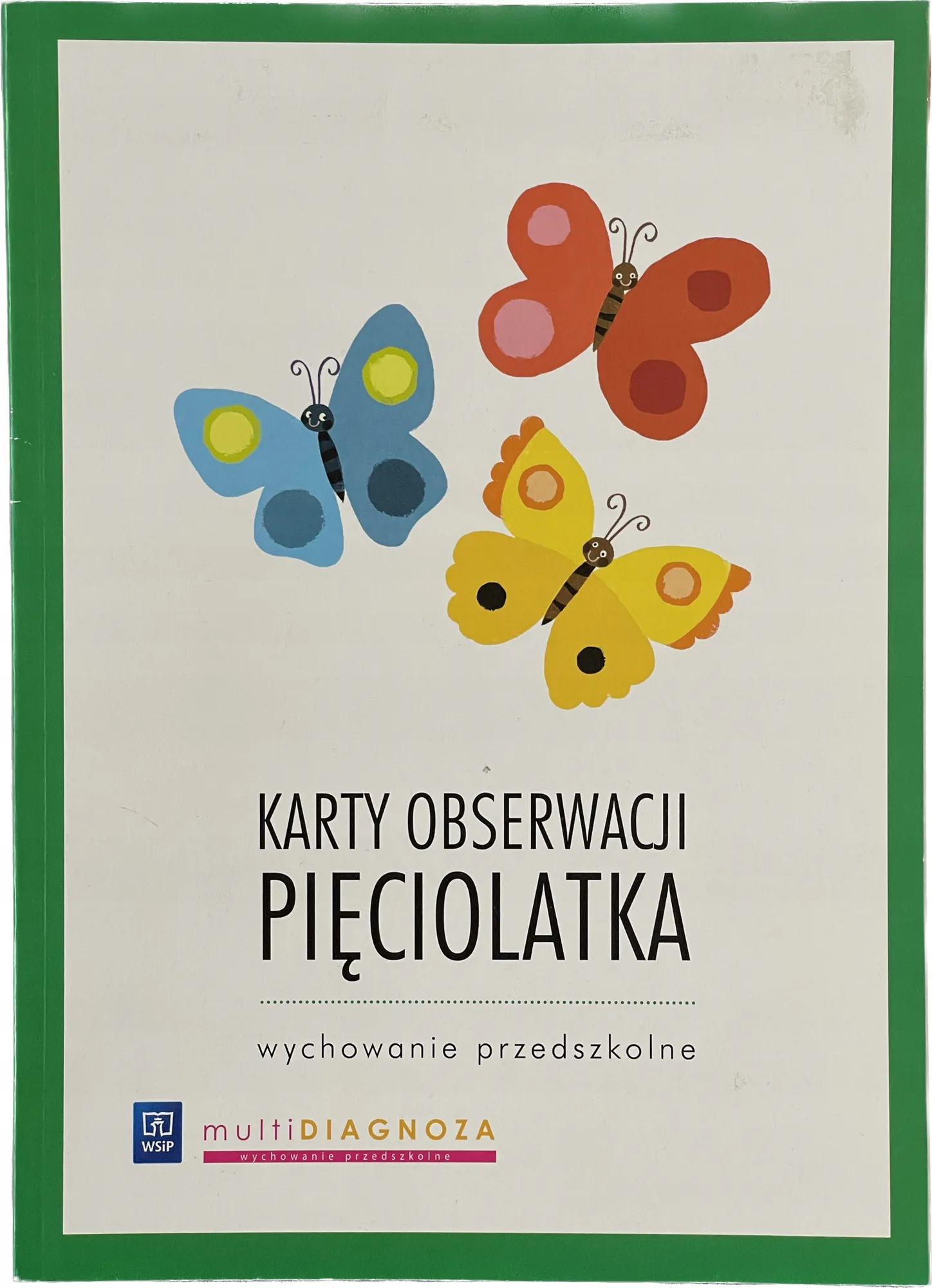 Okładka: Diagnoza Karty obserwacji pracy pięciolatka 5 lat WSIP