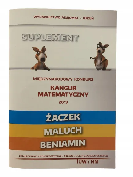Okładka: MATEMATYKA konkursy matematyczne DLA DZIECI