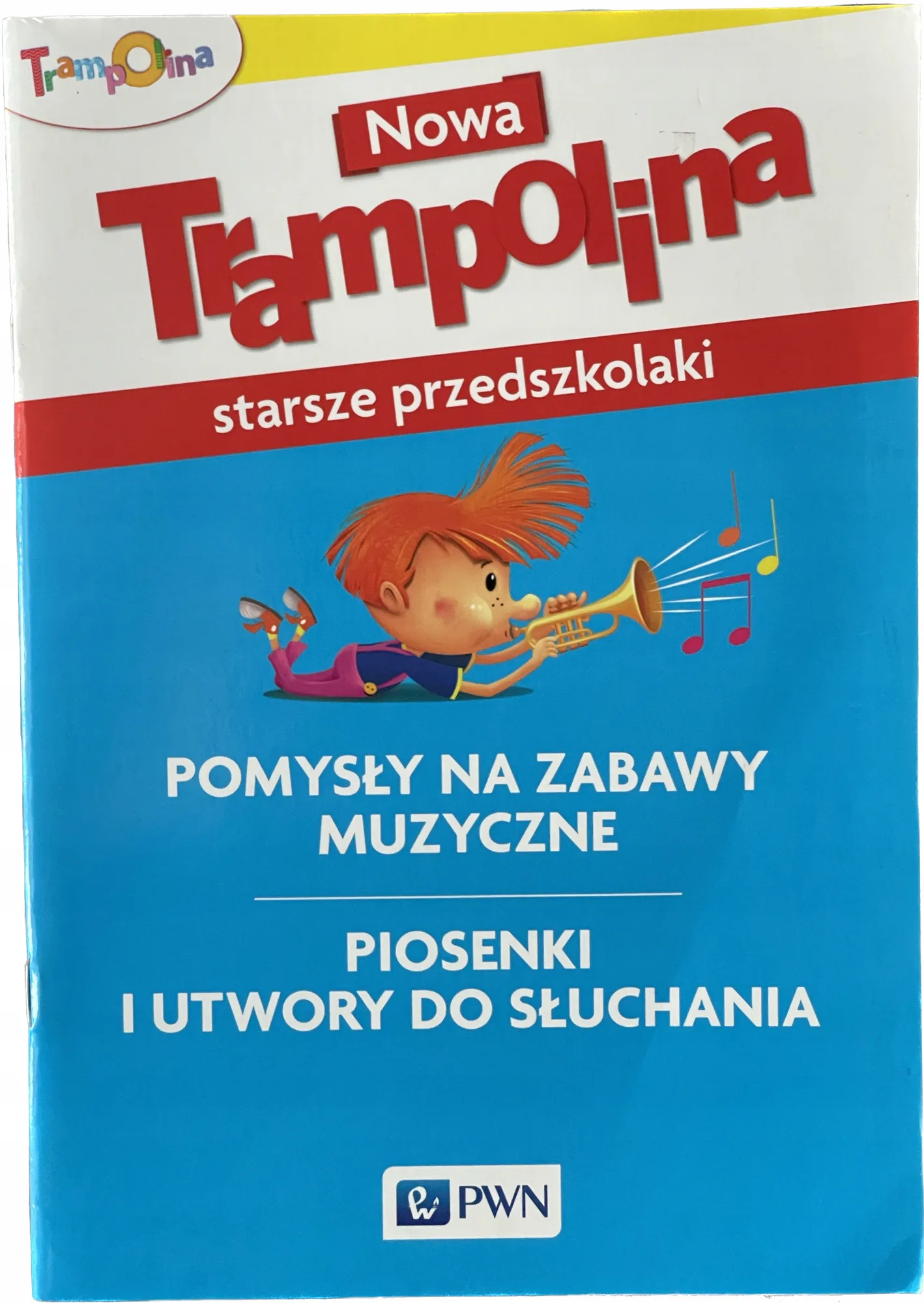 Okładka: Nowa Trampolina starsze przedszkolaki piosenki cd