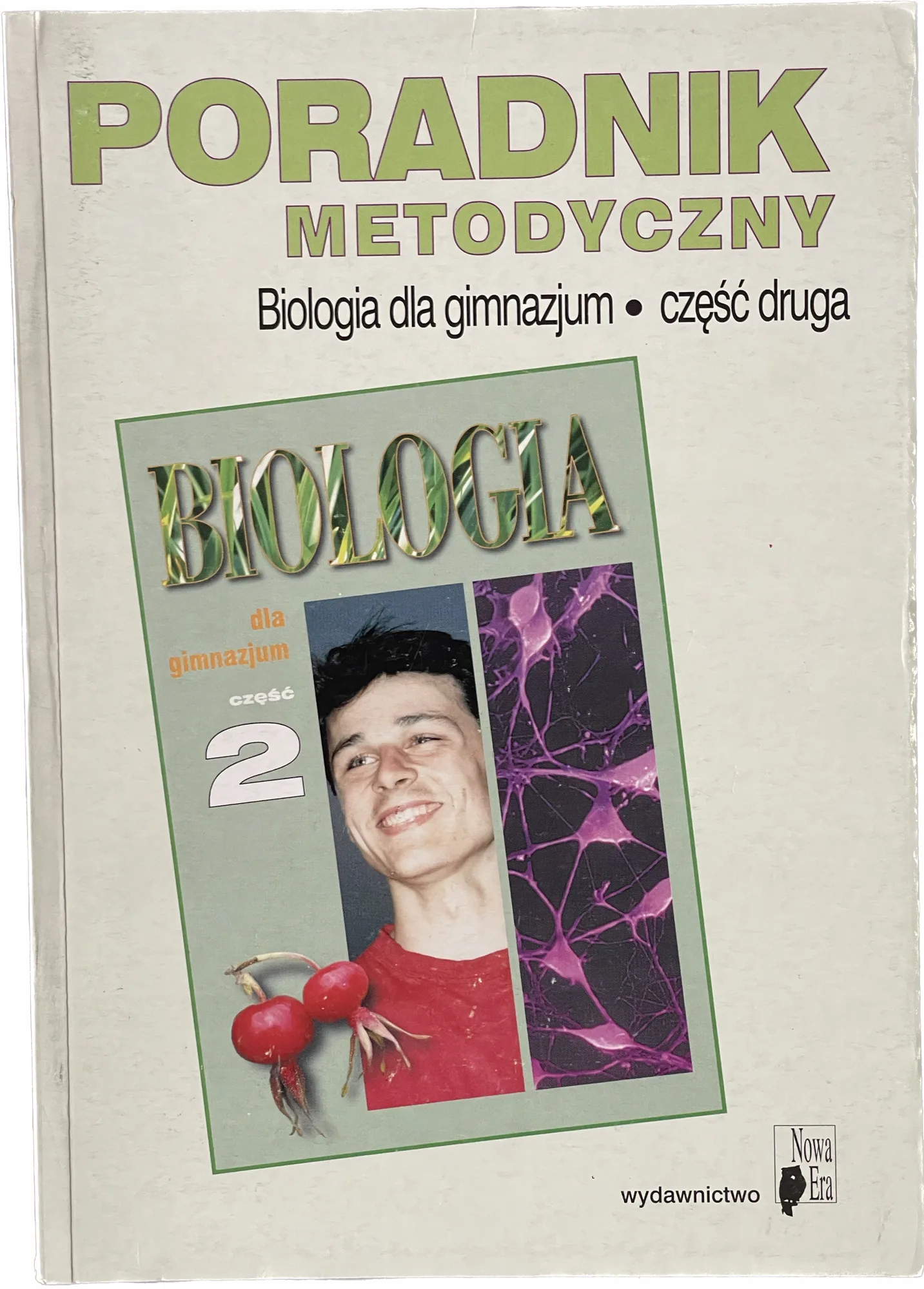 Okładka: BIOLOGIA ksiązka nauczyciela 2 GIM. SPRAWDZIANY