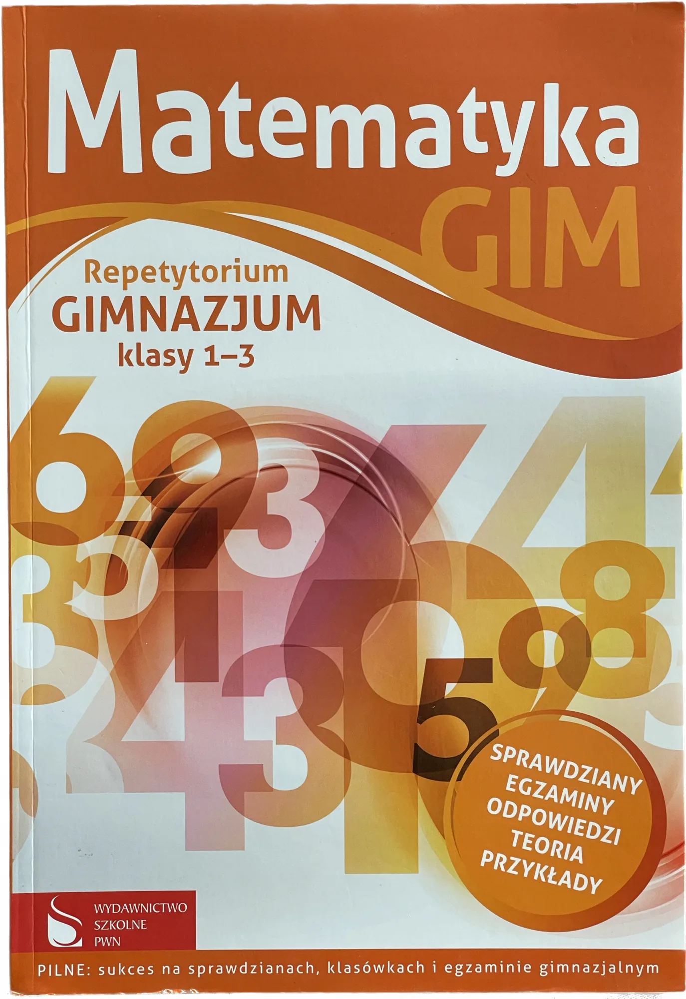 Okładka: klasa 7 8 Matematyka ściąga opracowania repetytorium gimnazjum