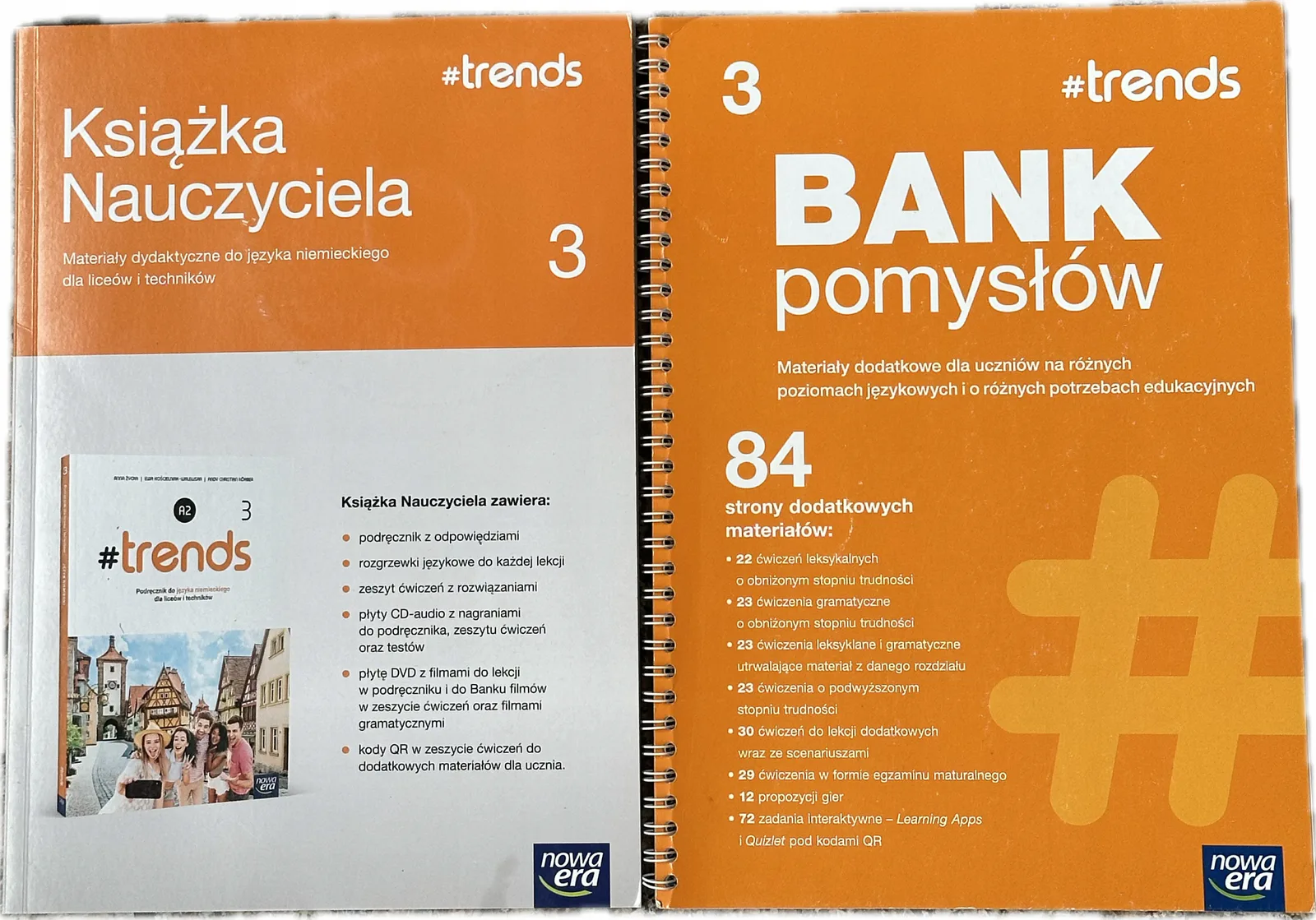 Okładka: TRENDS 3 ksiązka nauczyciela 2 cd 1 dvd KOMPLET bank pomysłów