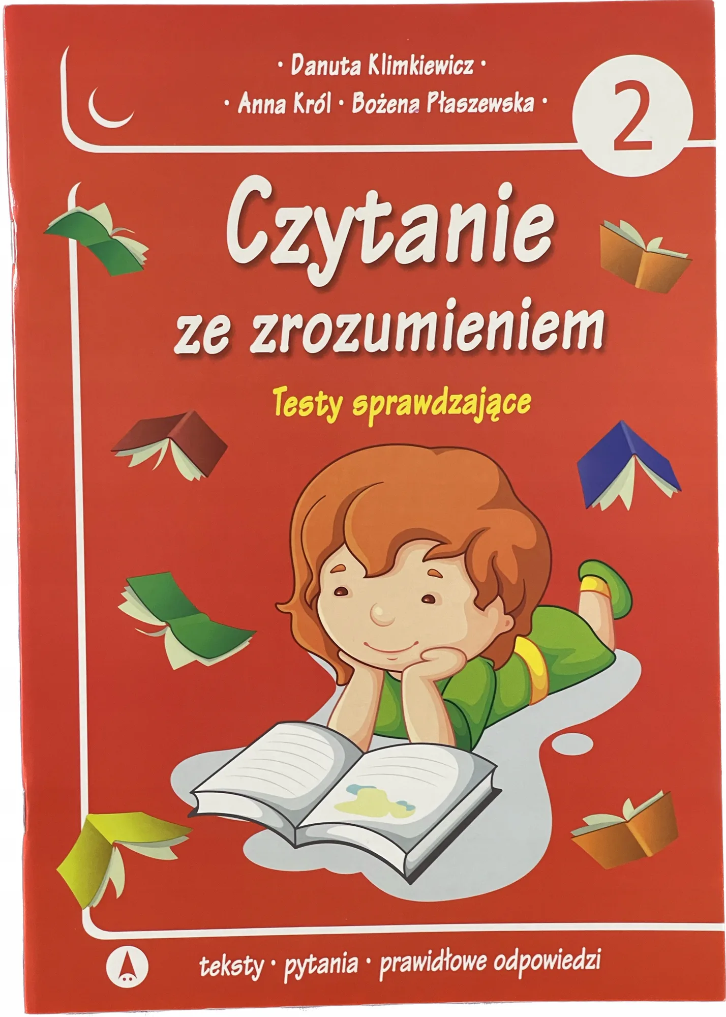 Okładka: sprawdziany CZYTANIE ze zrozumieniem klasa 2 testy