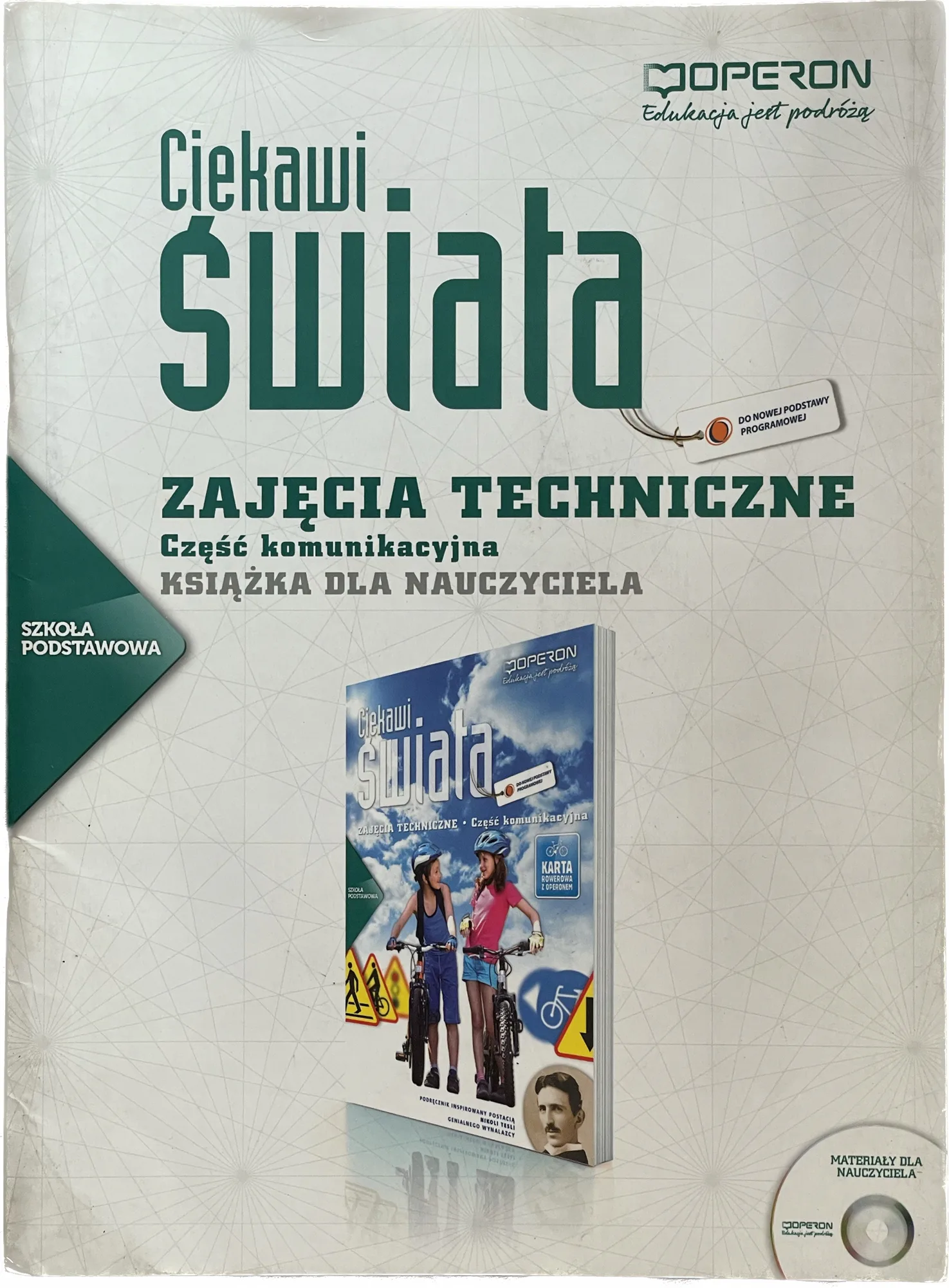 Okładka: Zajęcia techniczne Operon KSIĄZKA NAUCZYCIELA + CD