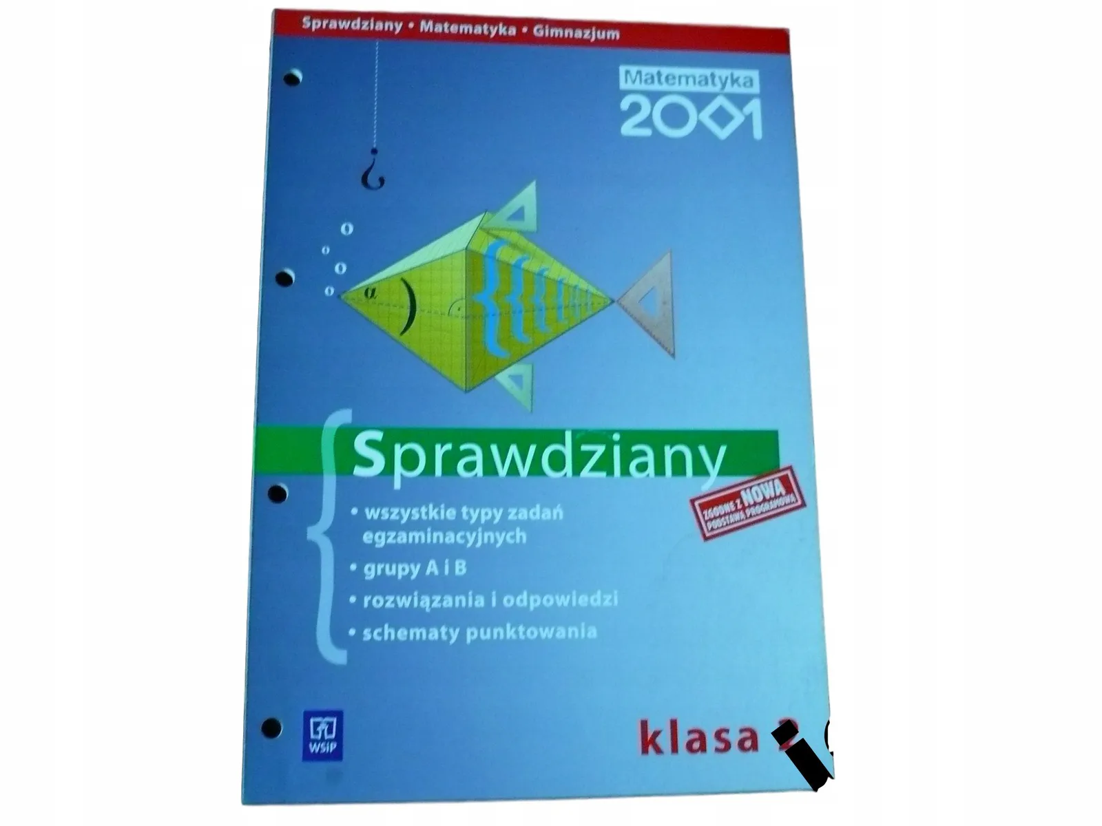 Okładka: MATEMATYKA 2001 KSIĄZKA NAUCZYCIELA kl. 2 testy