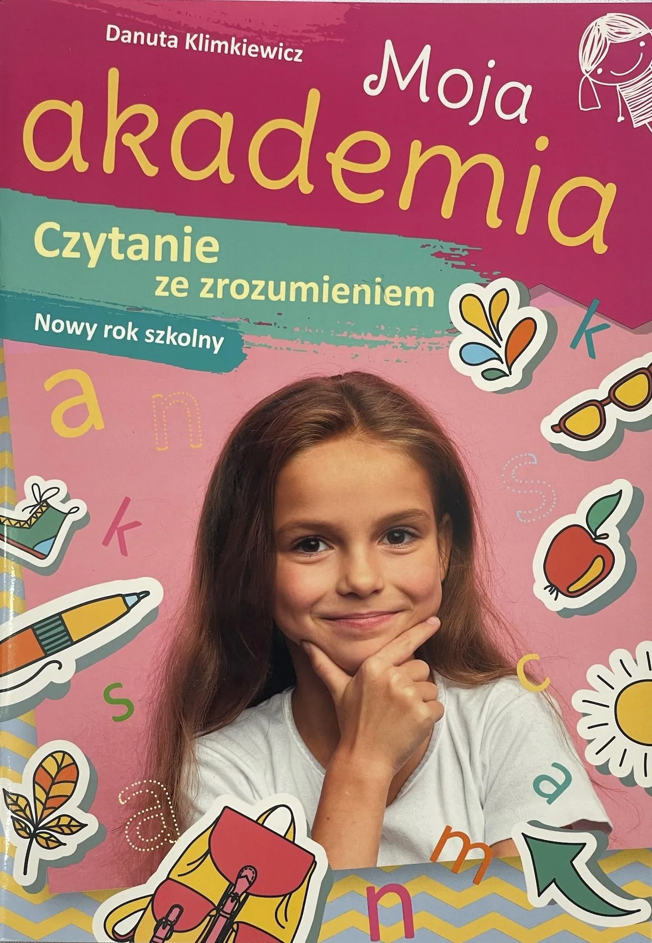 Okładka: Sprawdziany CZYTANIE ze zrozumieniem KLASA 2 3 ćwiczenia