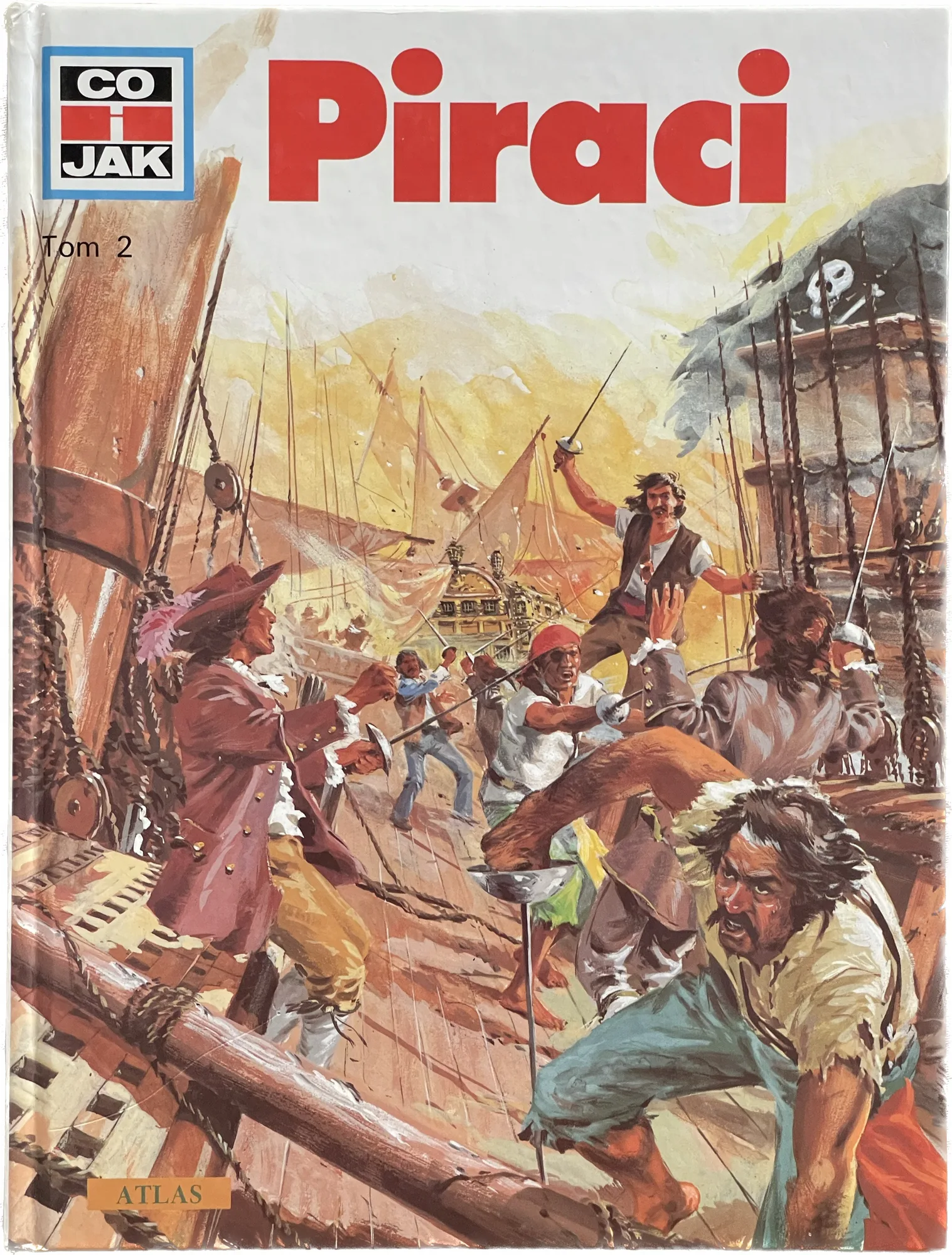 Okładka: PIRACI seria CO i JAK album dla dzieci bdb