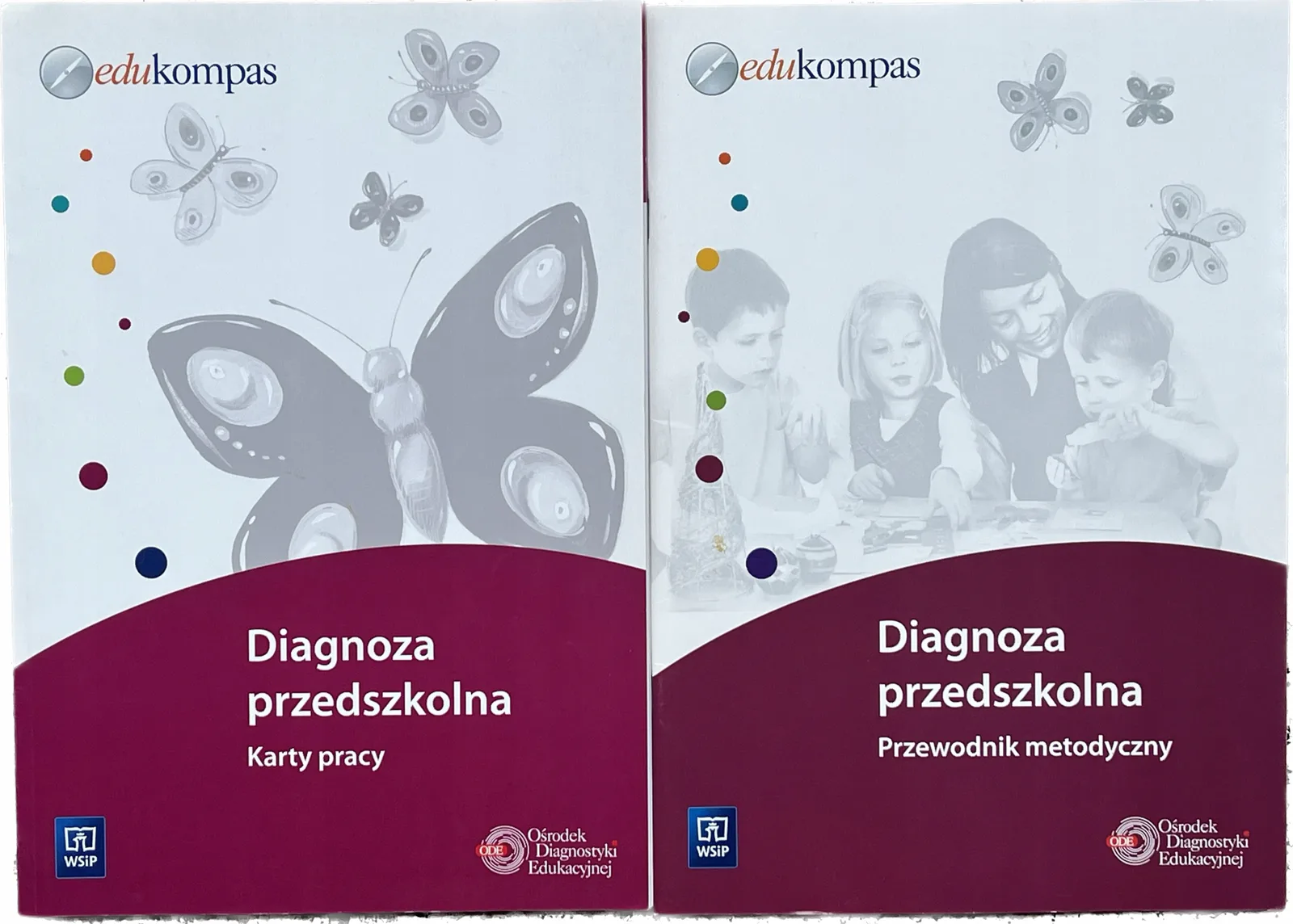 Okładka: DIAGNOZA przedszkolna KARTY PRACY WSIP przewodnik