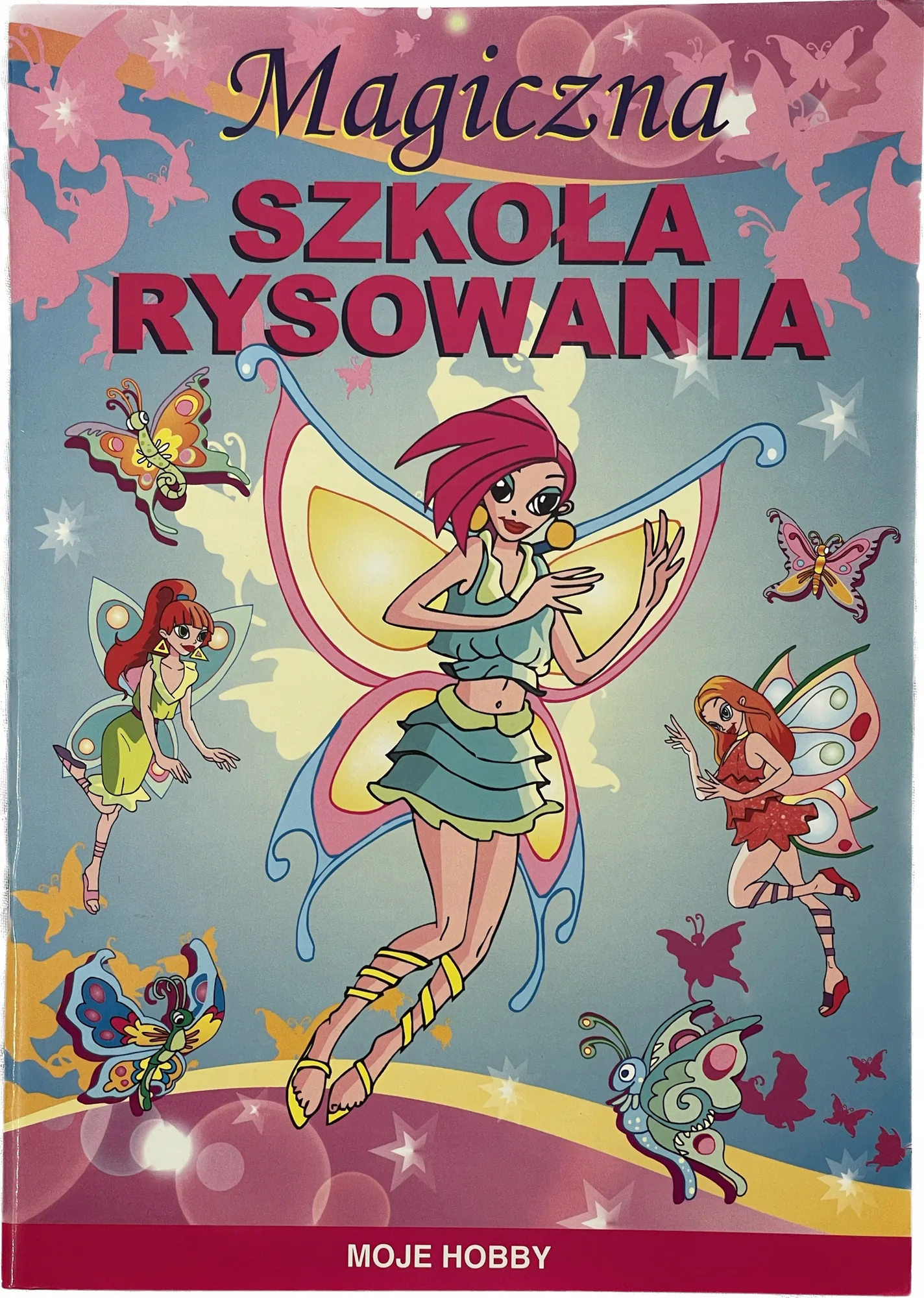 Okładka: Nauka rysowania rysunku kurs dla dzieci wróżki