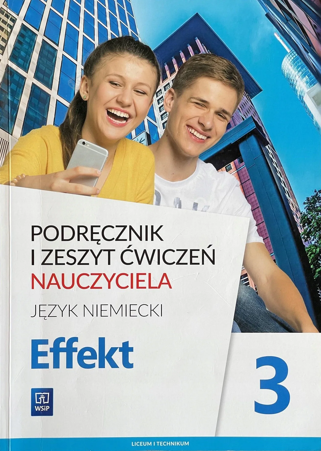Okładka: Effekt 3 KSIĄŻKA NAUCZYCIELA poradnik WSIP