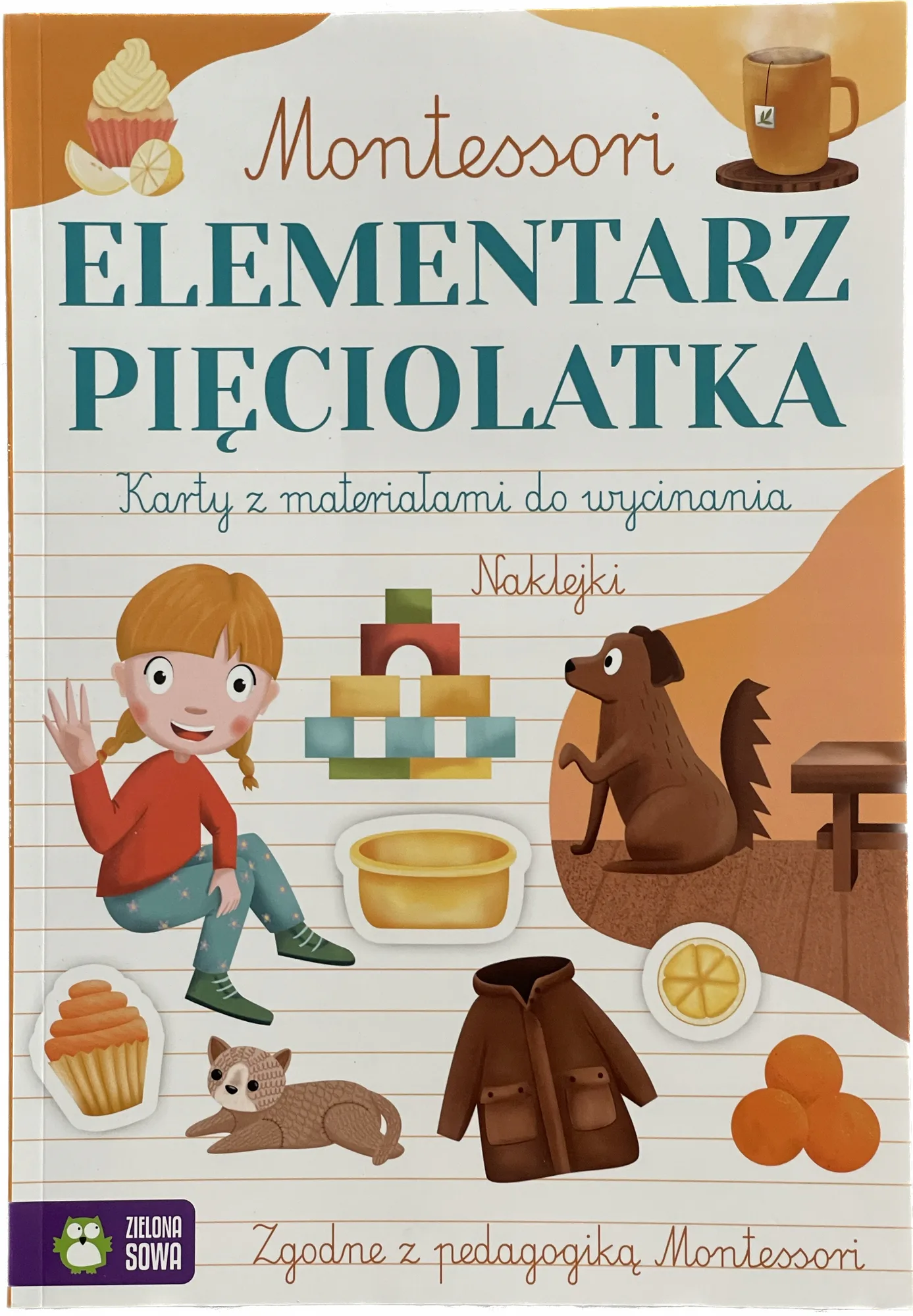 Okładka: Karty pracy ćwiczenia 5 lat Elementarz MONTESSORI