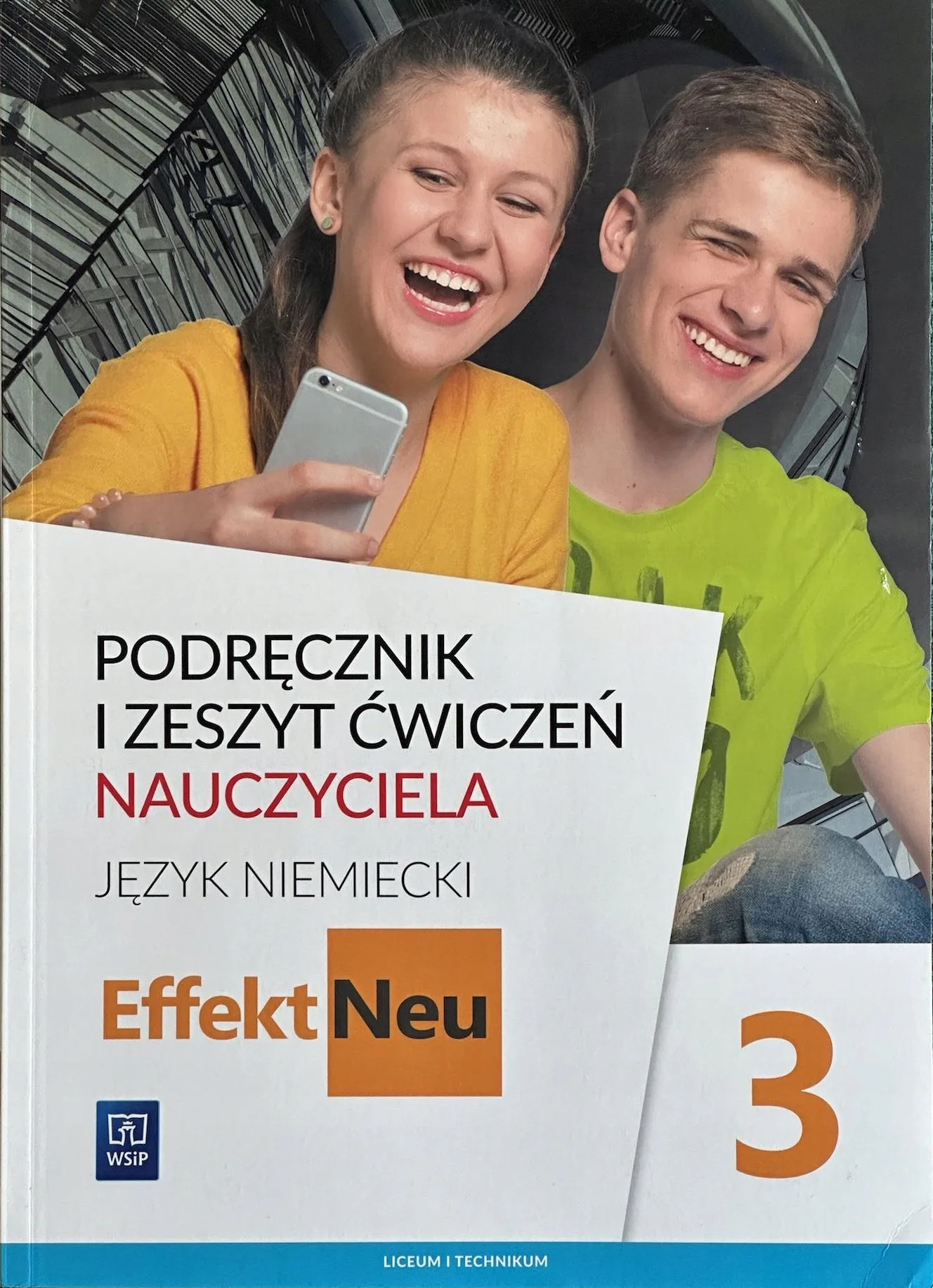 Okładka: Effekt Neu 3 KSIĄŻKA NAUCZYCIELA poradnik WSIP