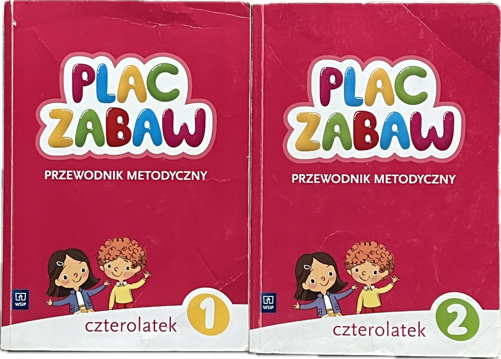 Okładka: Plac zabaw CZTEROLATEK 4 lata PRZEWODNIK METODYCZNY ksiązka nauczyciela