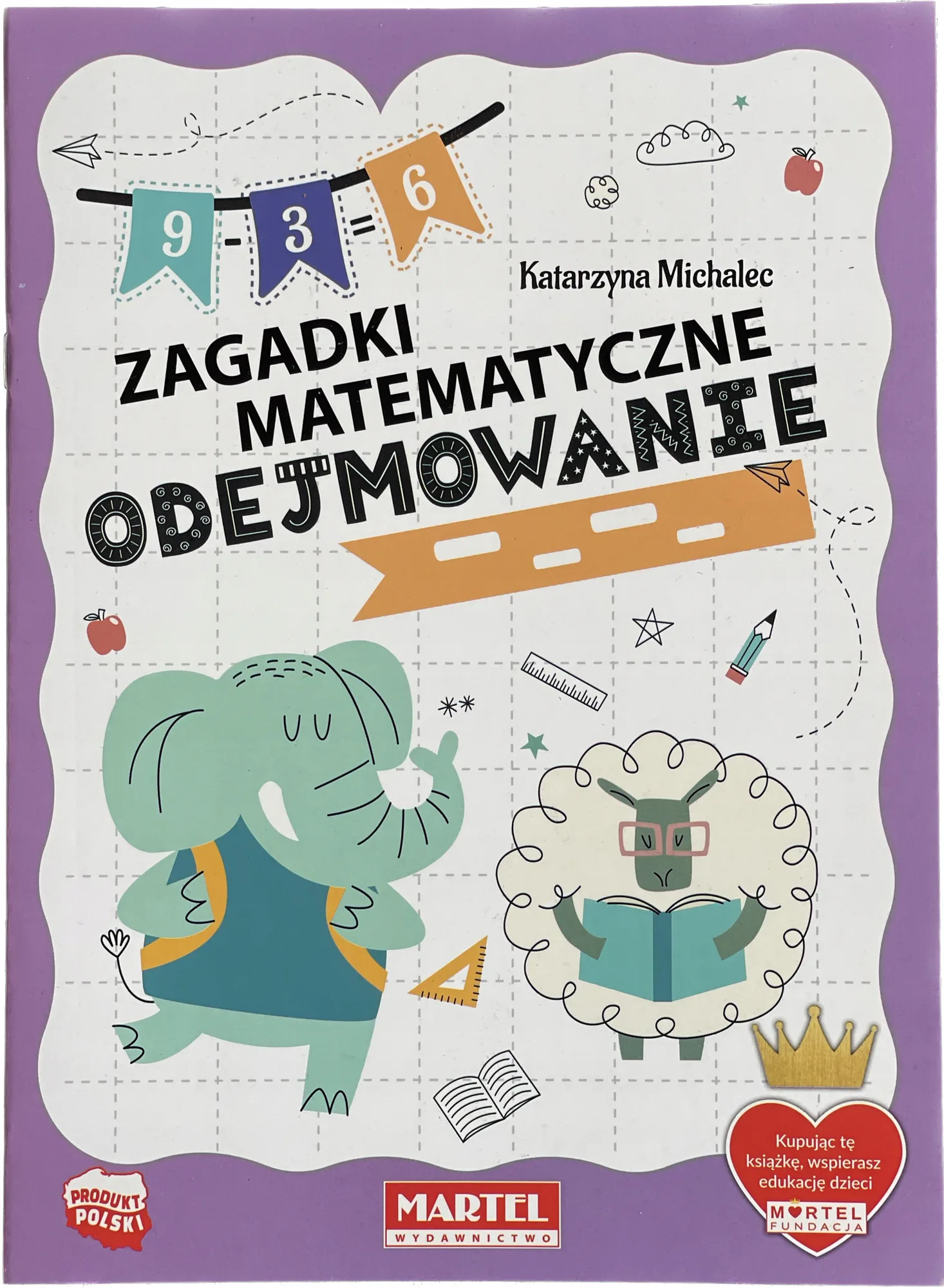 Okładka: MATEMATYKA klasa 1 2 zdania ćwiczenia odejmowanie