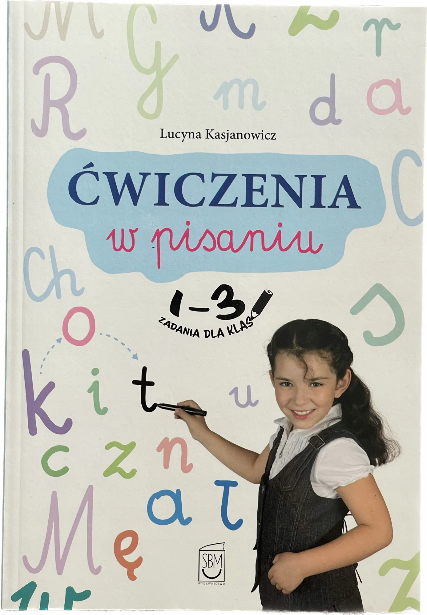 Okładka: ćwiczenia karty pracy język polski nauka pisania klasa 1 2 3