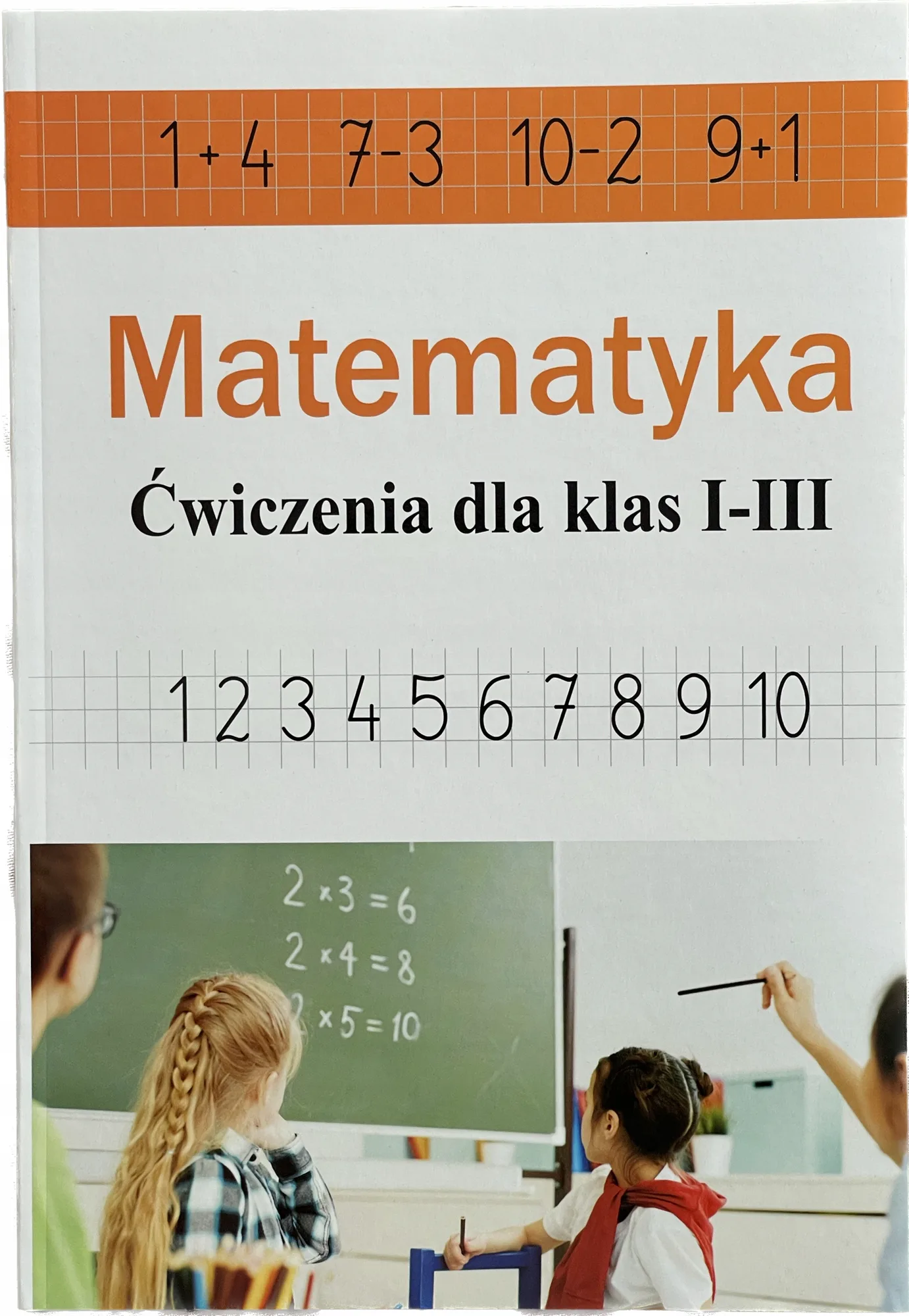 Okładka: matematyka ćwiczenia karty pracy klasa 1 2 3