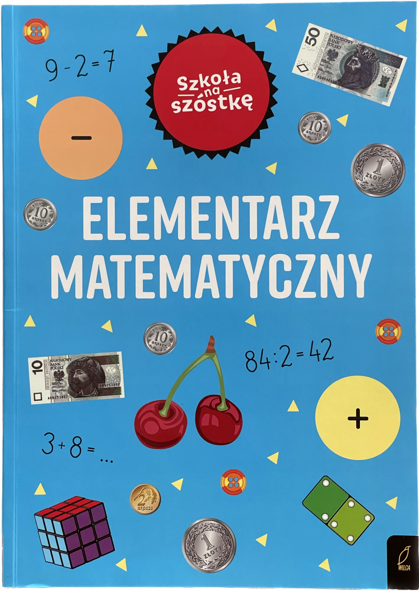 Okładka: Matematyka klasa 1 2 karty pracy ćwiczenia zadania Elementarz matematyczny