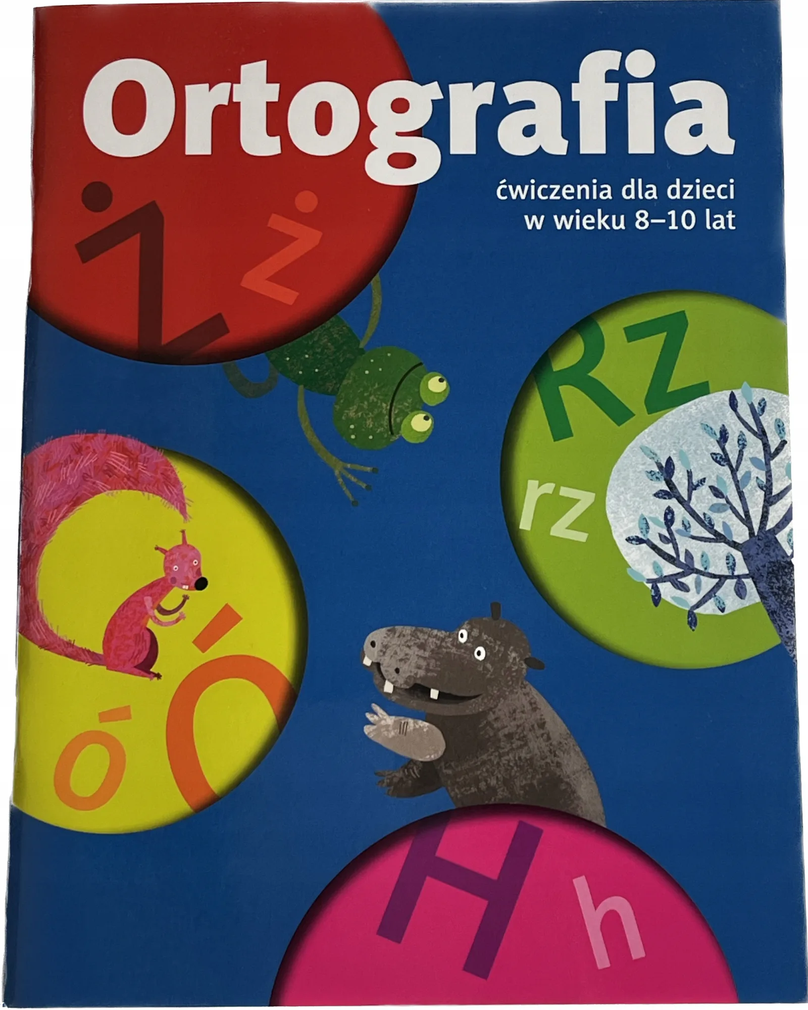 Okładka: Ortografia klasa 2 3 ćwiczenia karty pracy a4