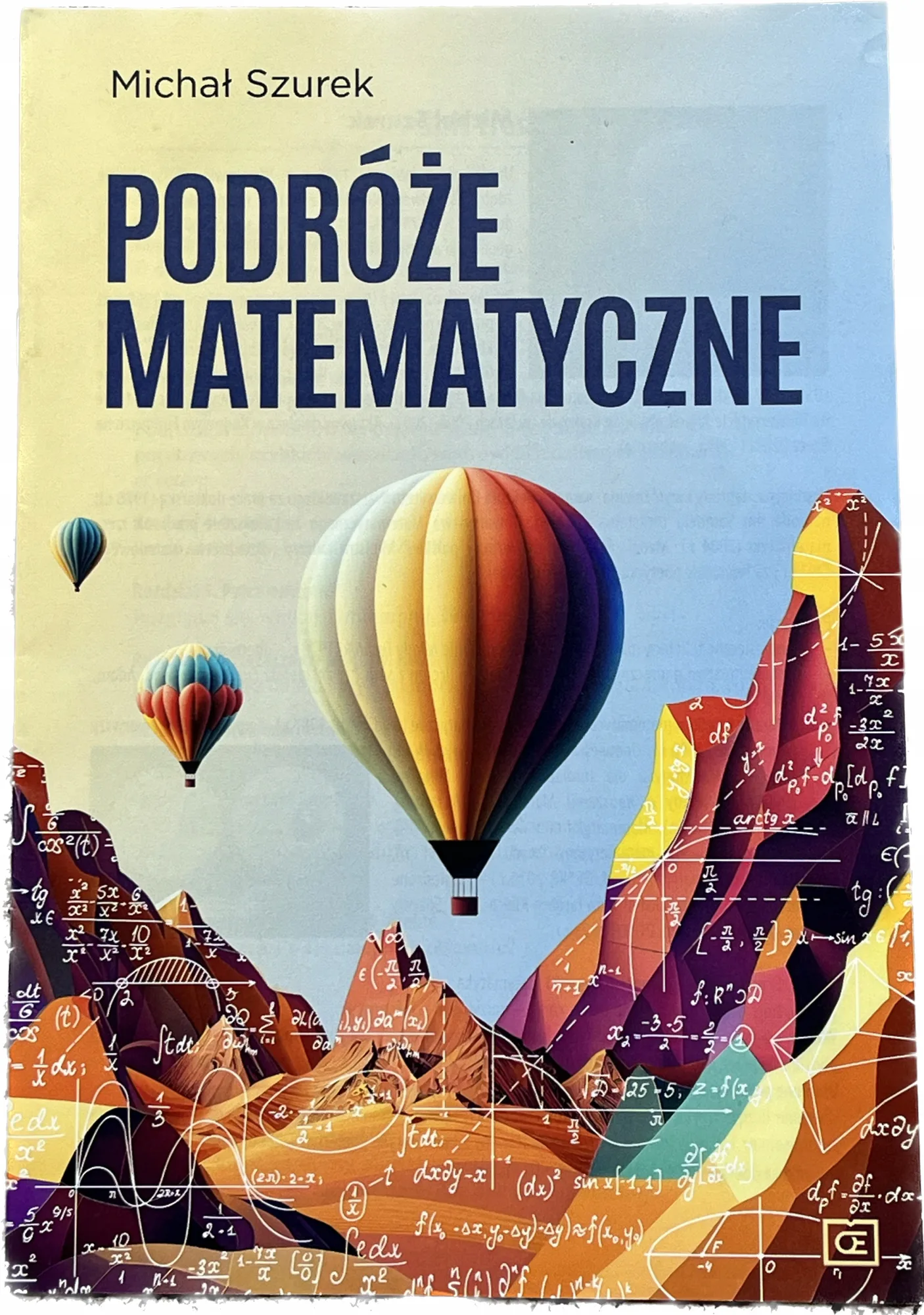 Okładka: Podróże matematyczne Michał Szurek PAZDRO ZADANIA