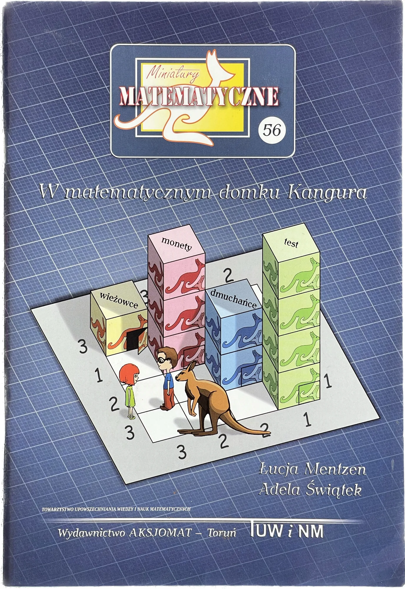 Okładka: Miniatury matematyczne część 56 KONKURS KANGUR