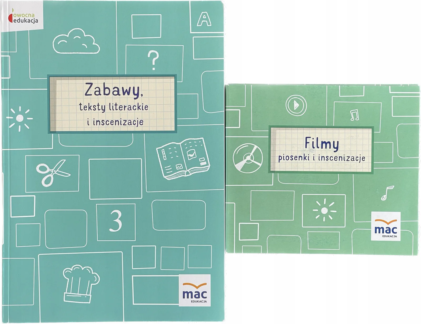 Okładka: ZABAWY teksty literackie inscenizacje filmy piosen